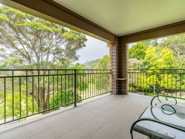 Upstairs Veranda and view