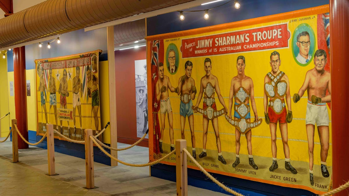 Old Day Boxing tent