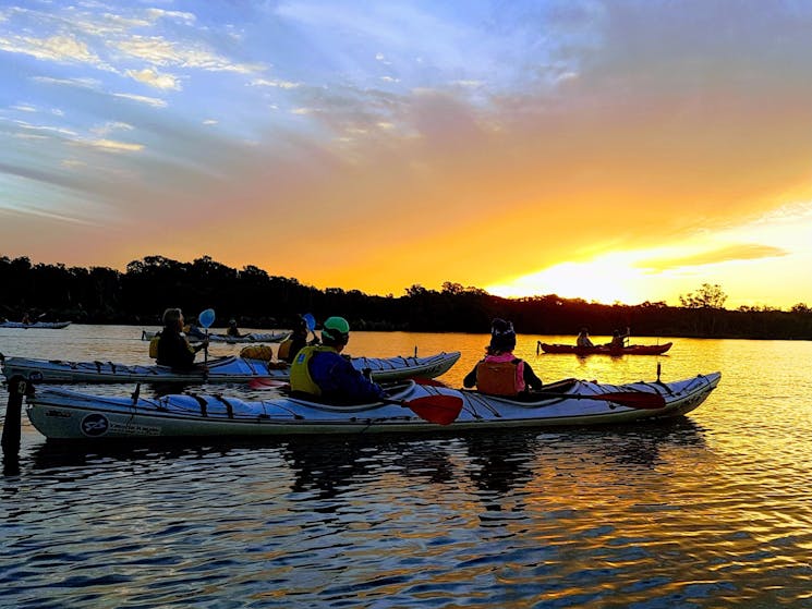 Sunset Paddling