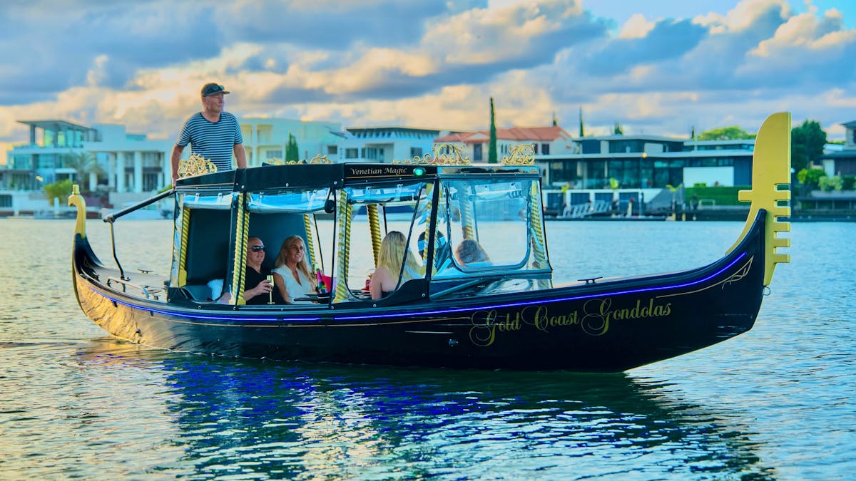 Luxurious private gondola cruises for 2-5 guests, creating an unforgettable experience