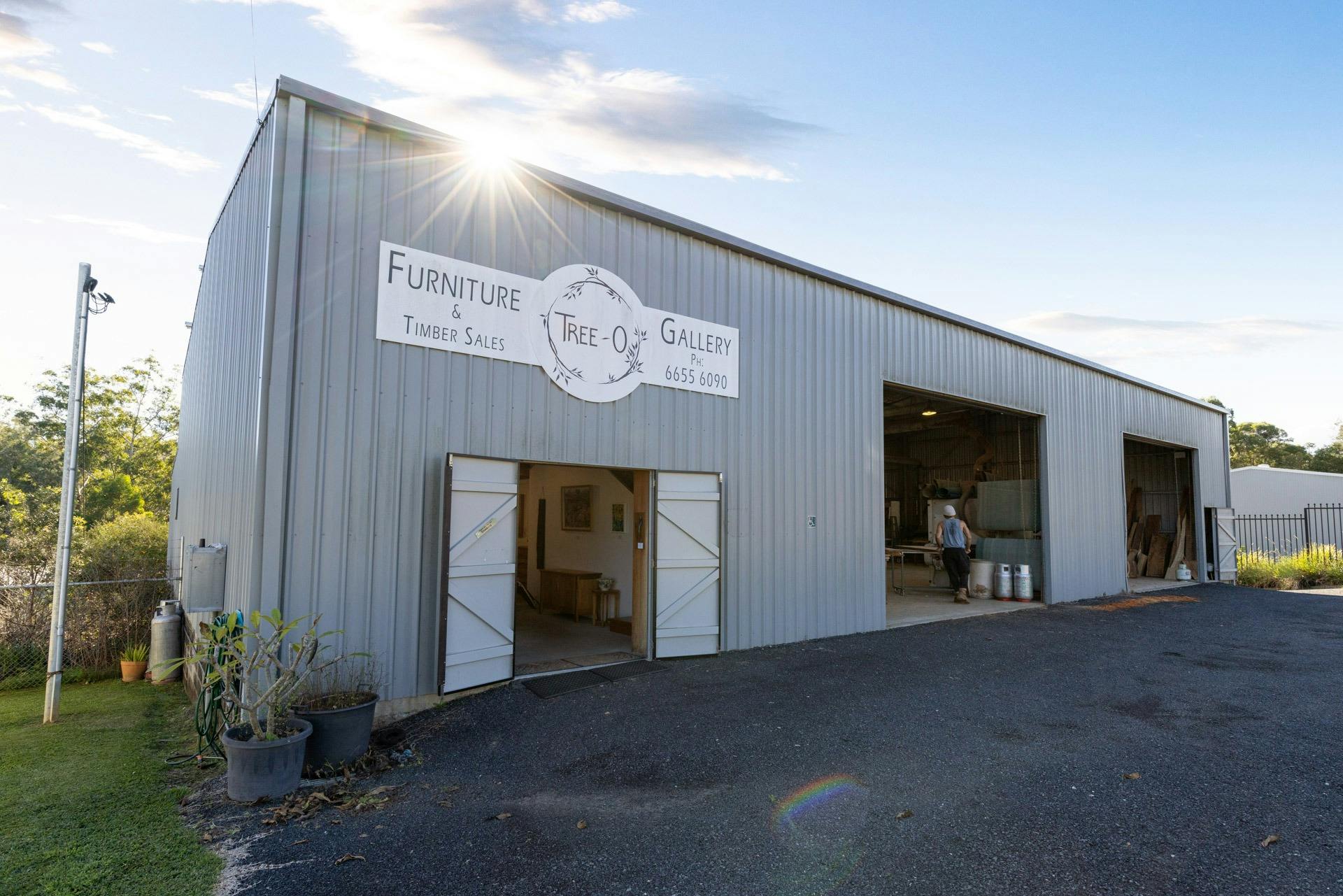 ツリーオーの屋外