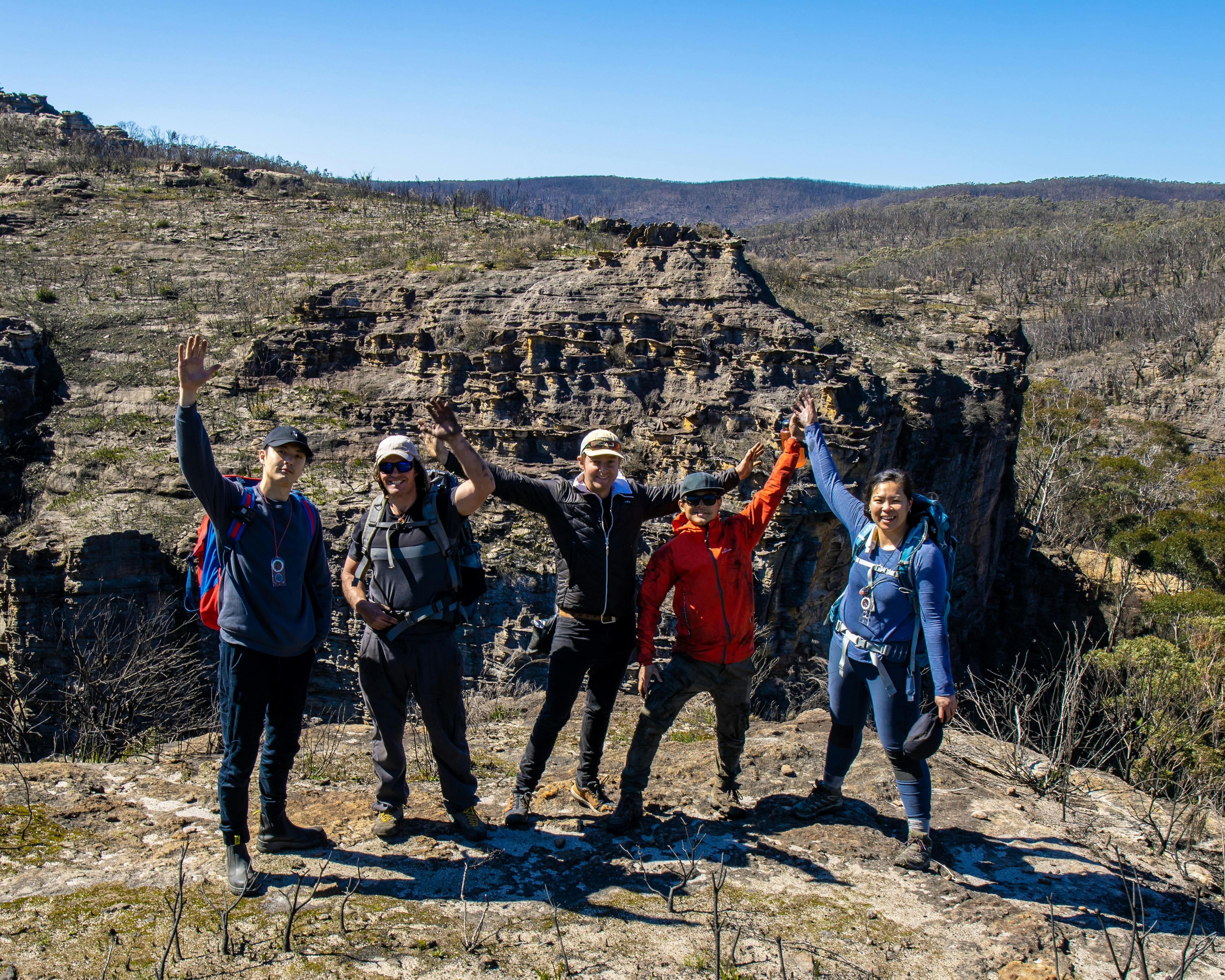 Navigation exercise during Two-Day Bush Survival Course.