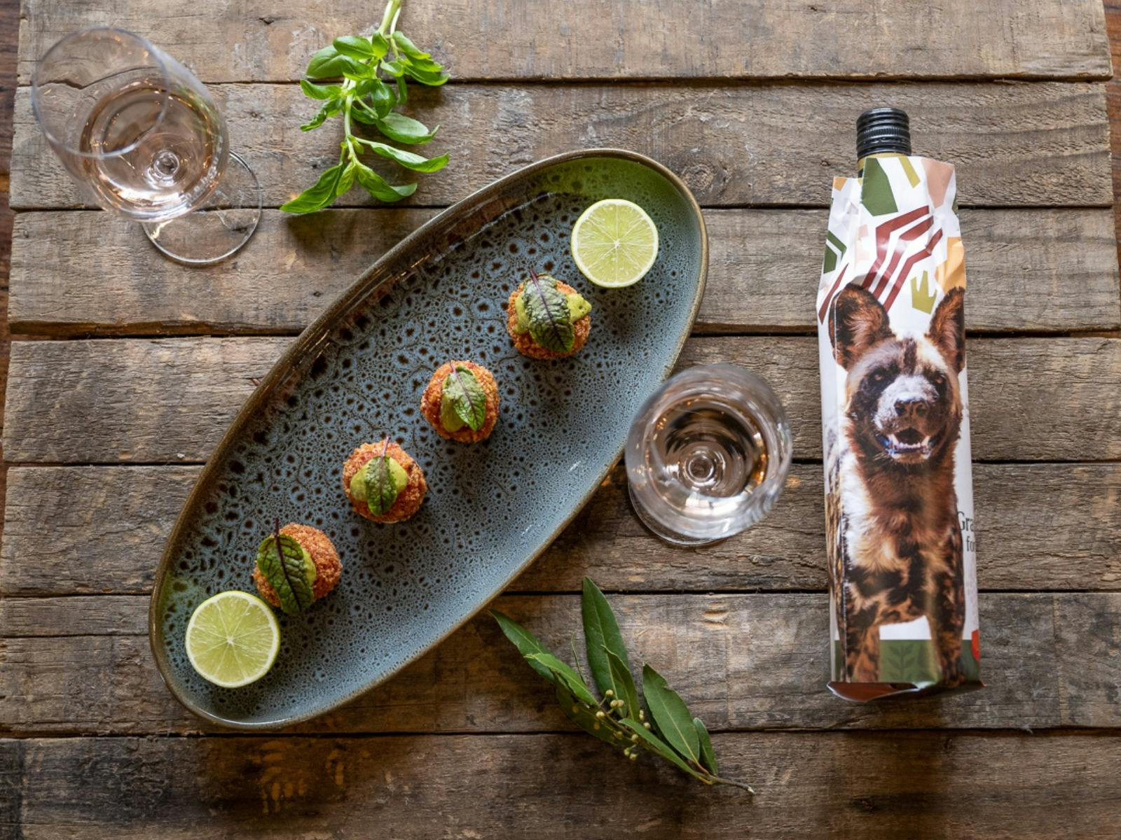 Grapes for Good trail The Winehouse food