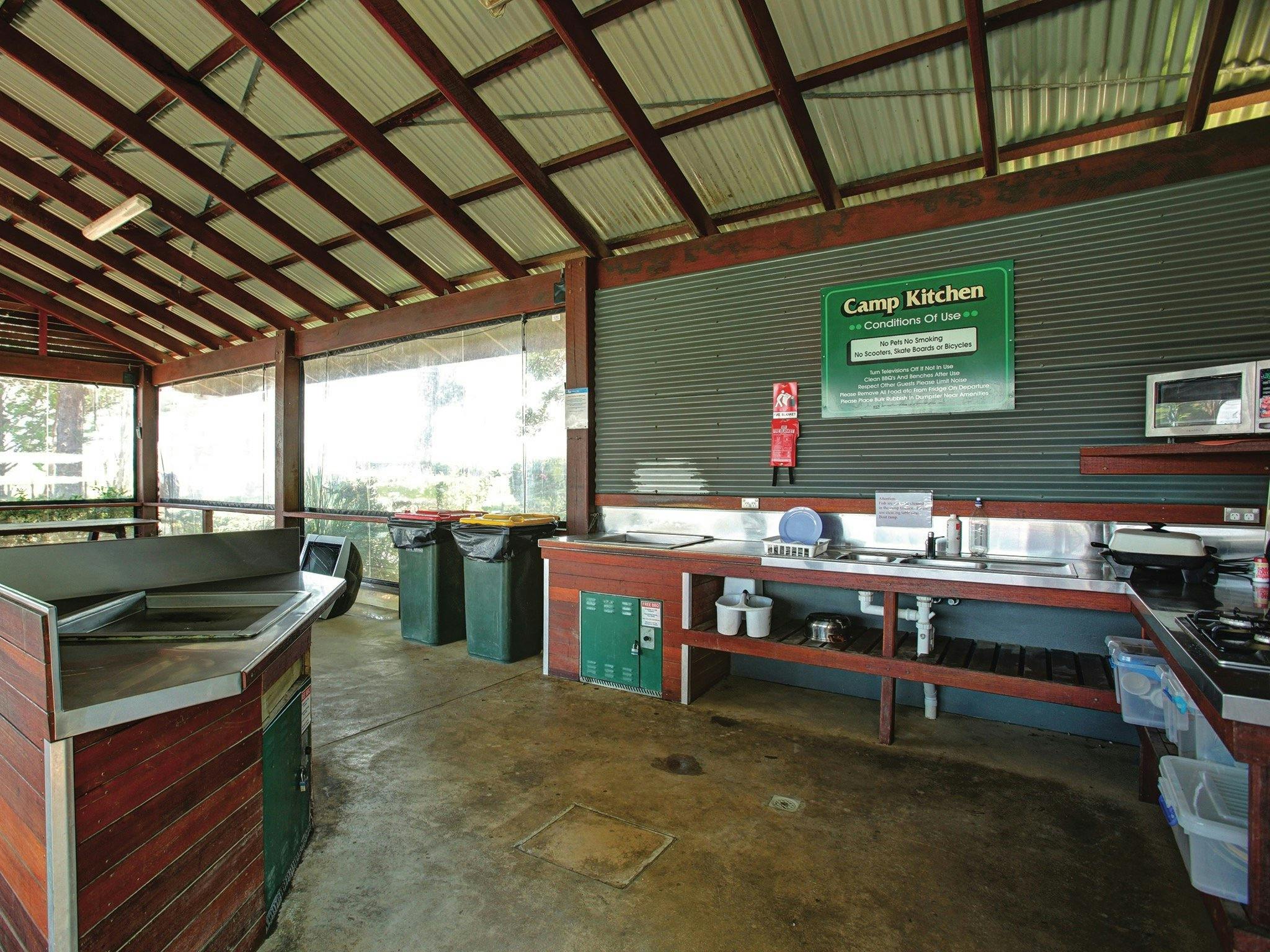 Fully equipped Camp Kitchen