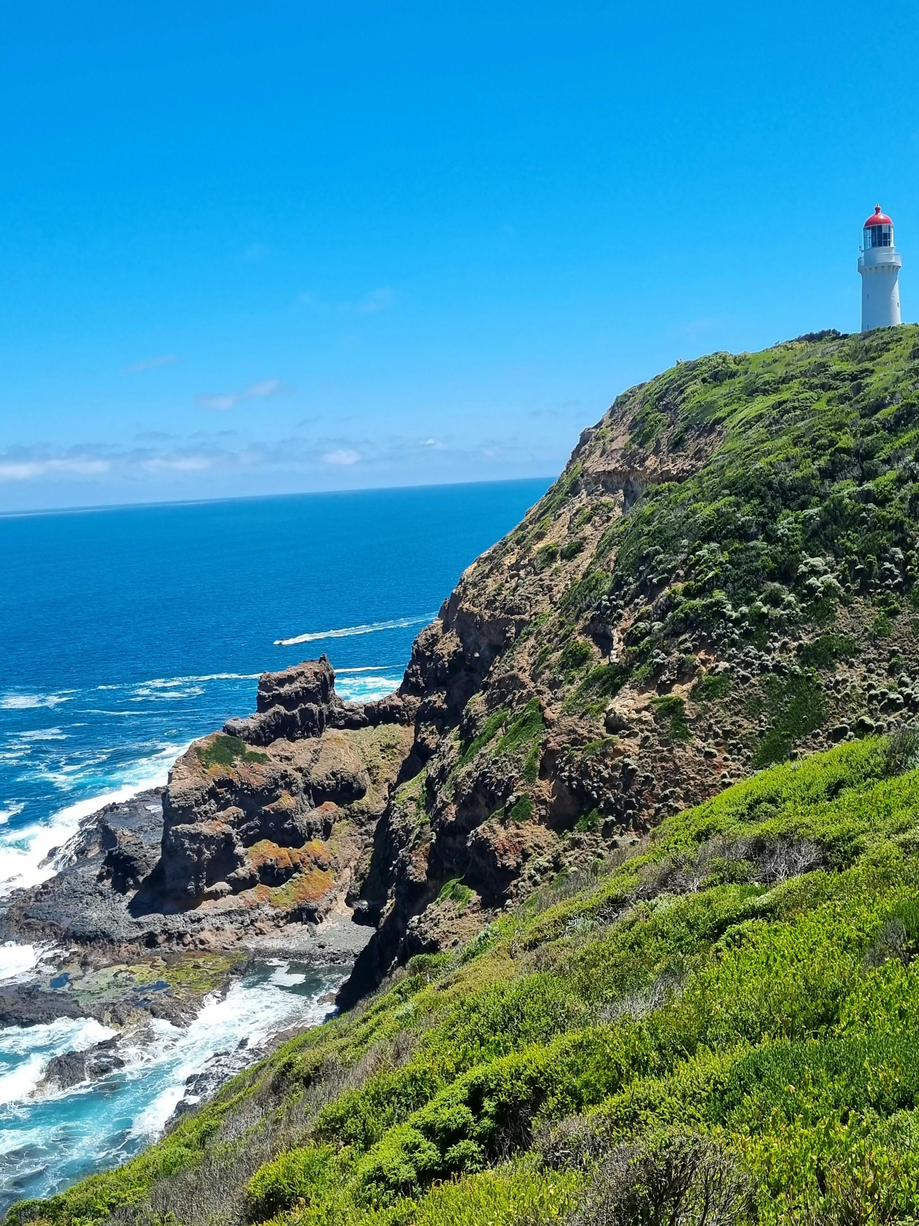 Visit the Cape Schank lighthouse at the end of our walk along hthe southern section of the Twobays t