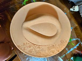 Hat Pyrography Workshop