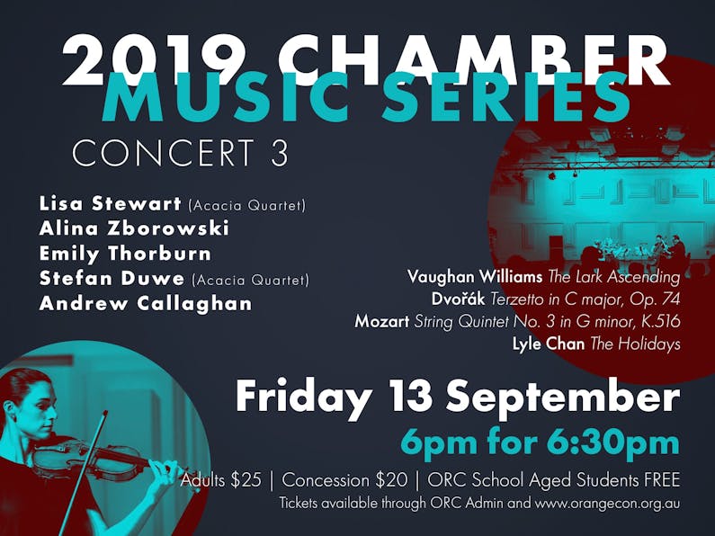 Image of the event 'Chamber Music Series - Concert Three'