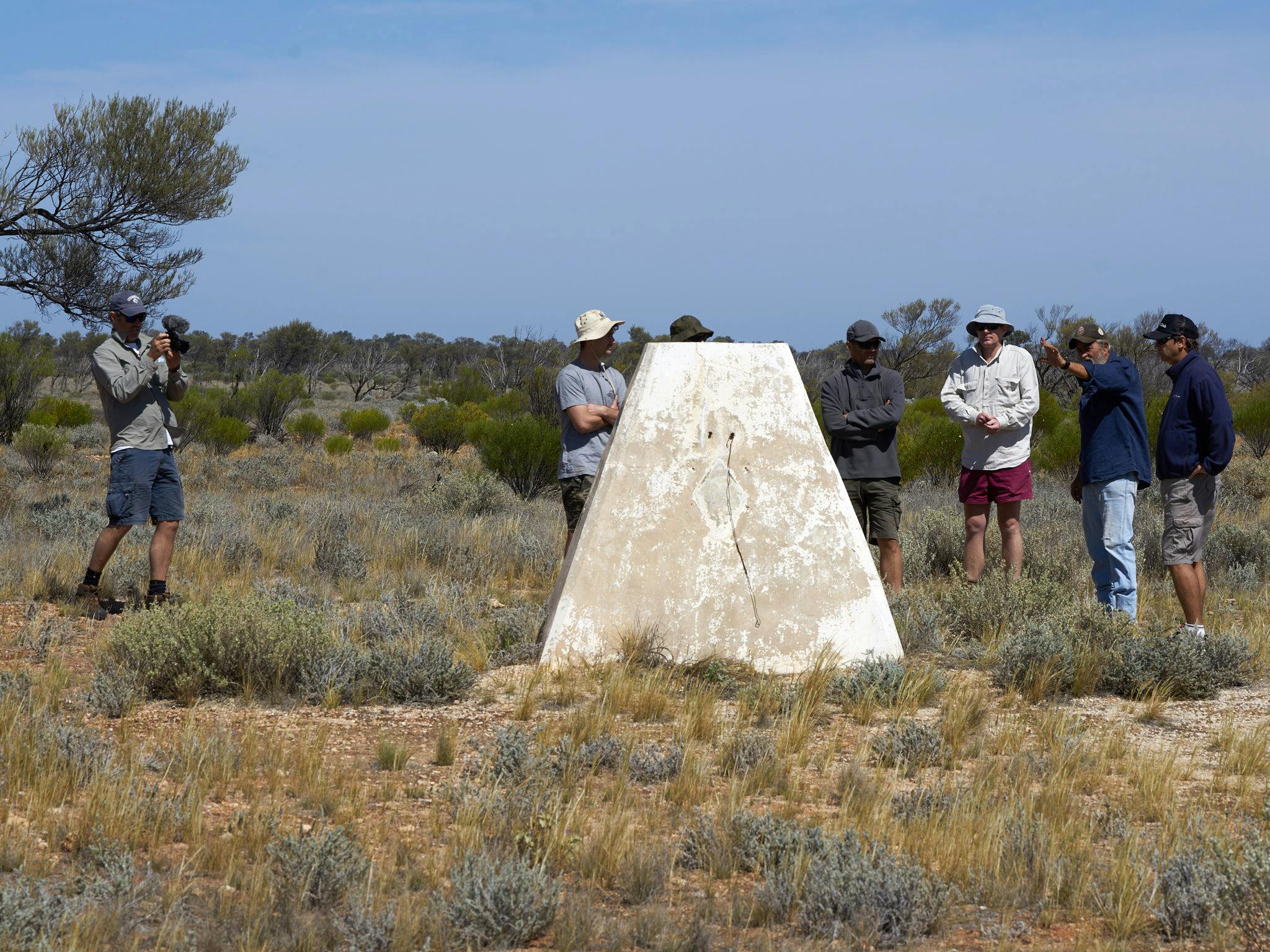 Plinth for Operation Brumby