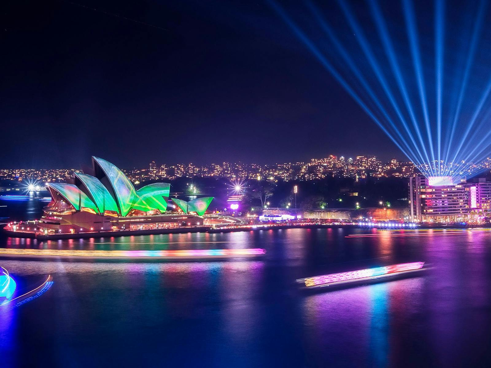 Captain Cook Cruises Vivid Sydney