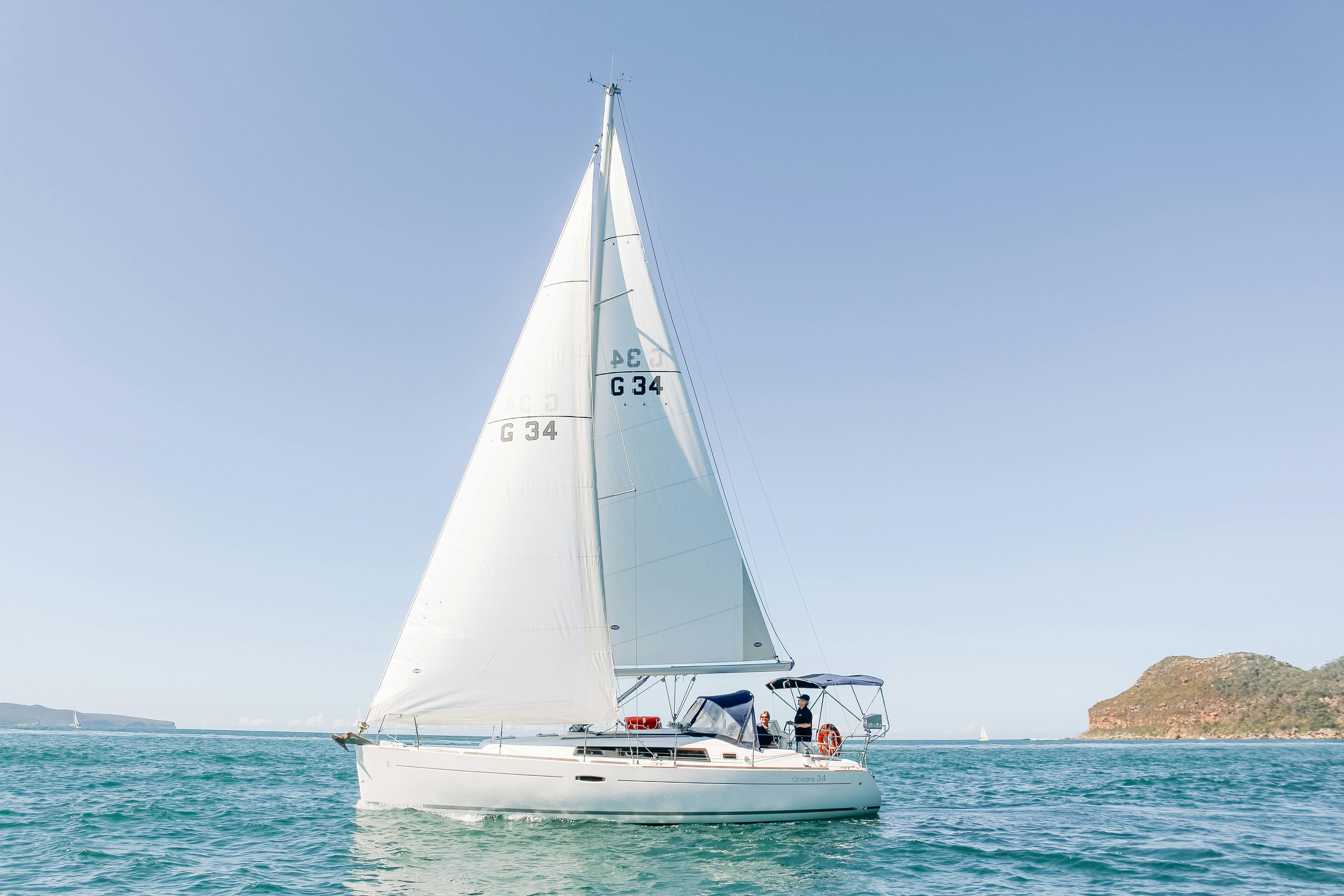 Beneteau Yacht on Pittwater