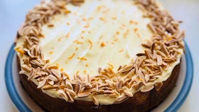 Orange and almond cake