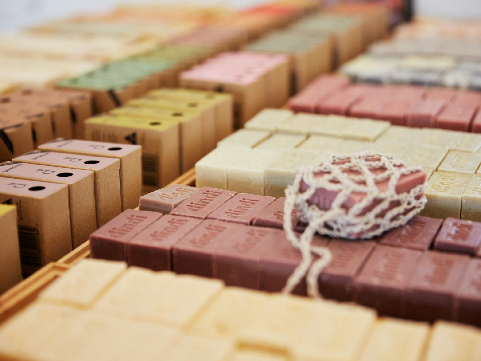 handmade soaps made from pure plant oils and pure essential oils