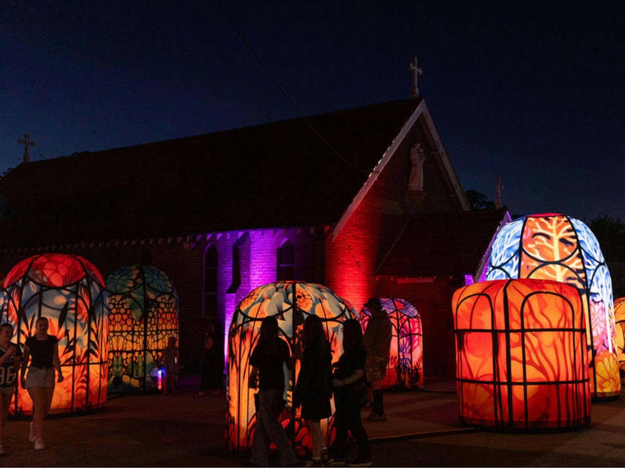 Arts Alive Festival - Light Displays