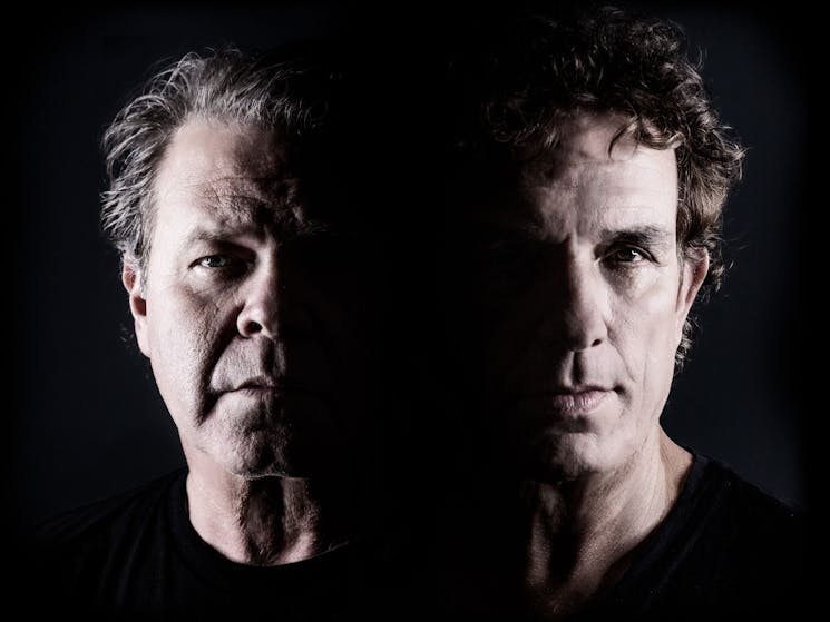 Ian moss & Troy Cassar-Daley facing out