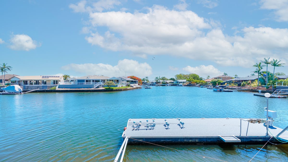 Pontoon and canal views