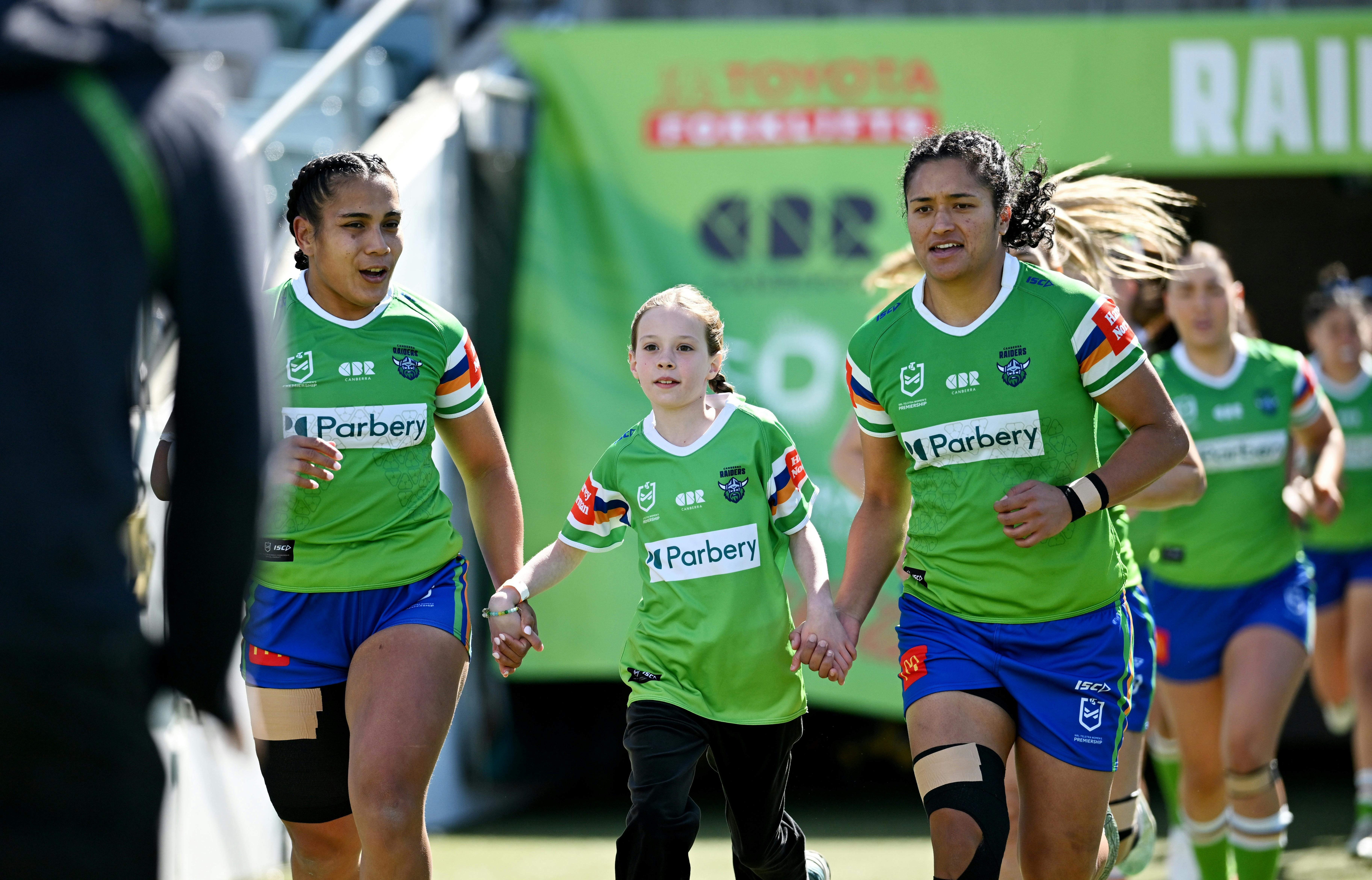 NRLW Run Out