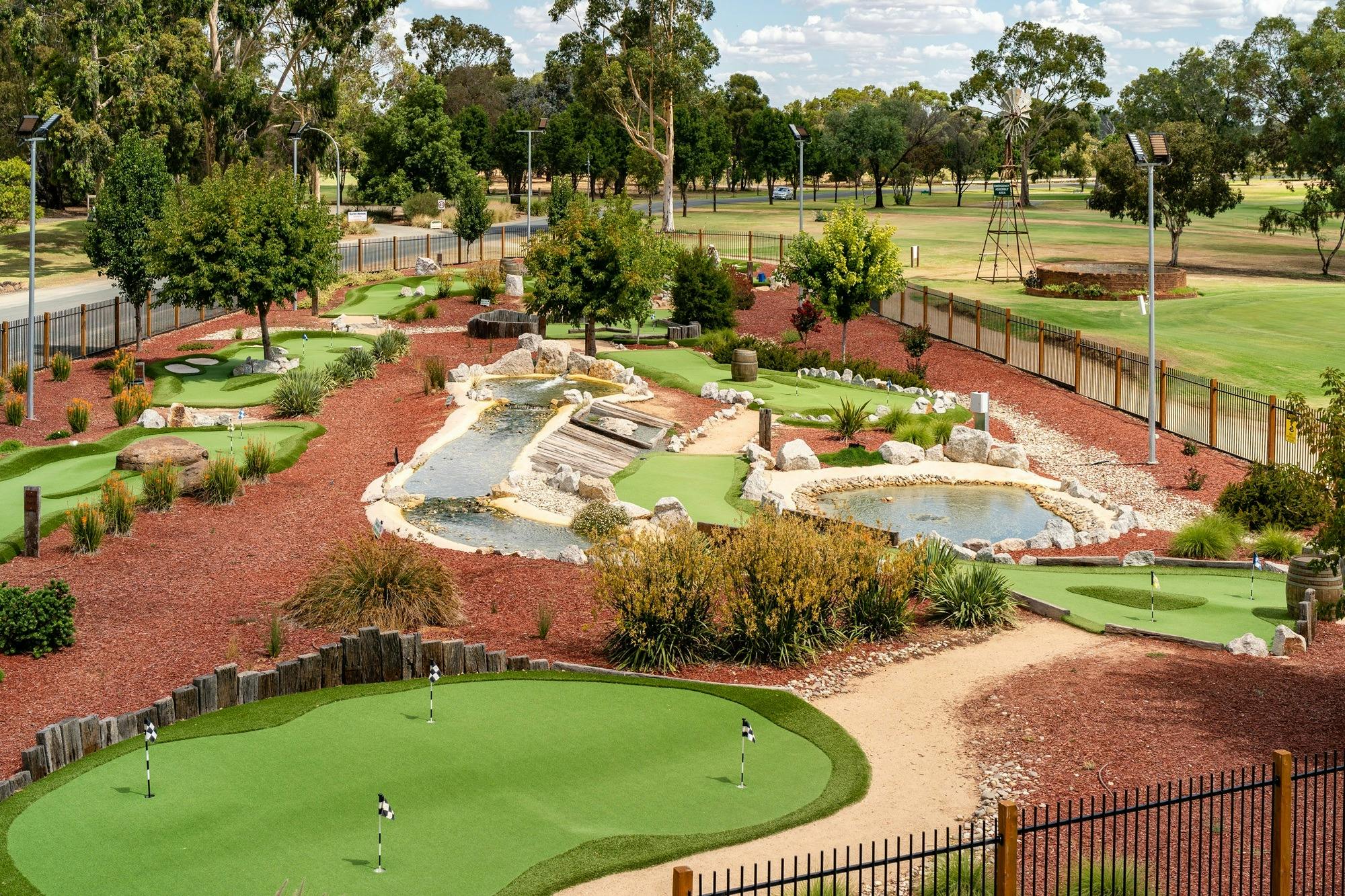 Mini Golf at Rich River