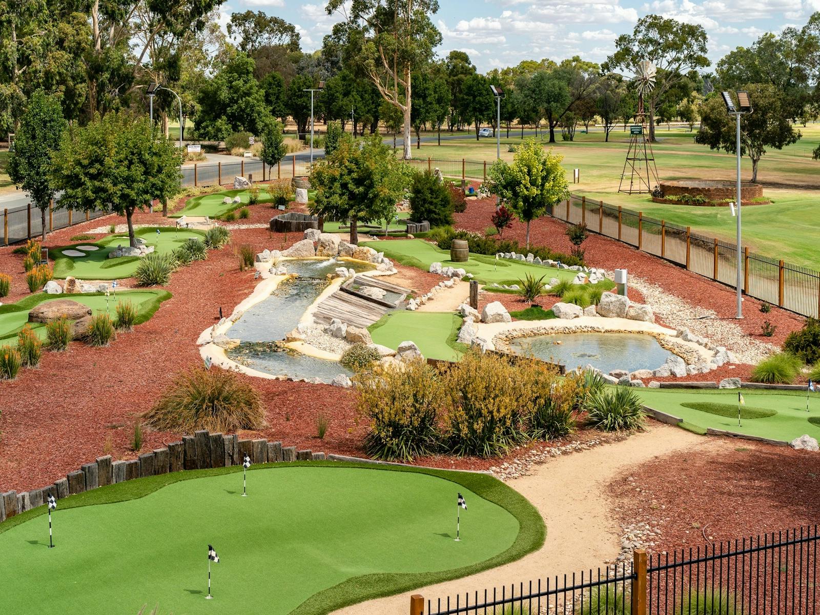 Mini Golf at Rich River