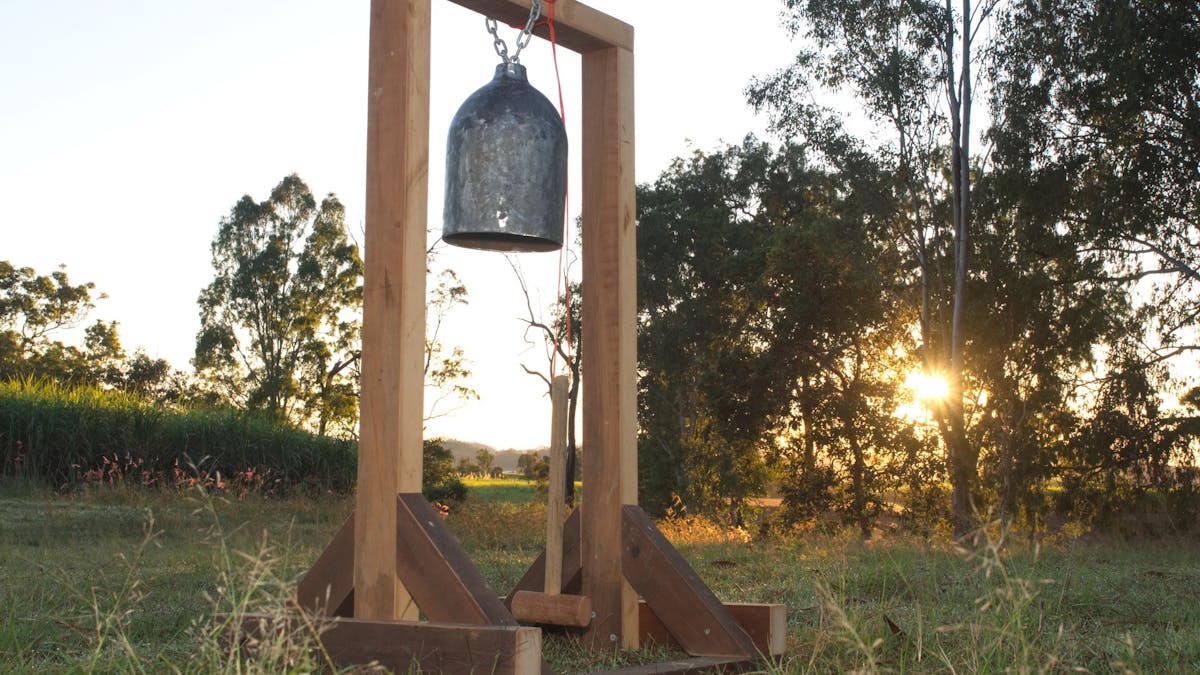 The Gong for the trail runners