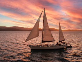 Lady Enid adults Only Holidays Sunset Sail Airlie Beach Whitsundays