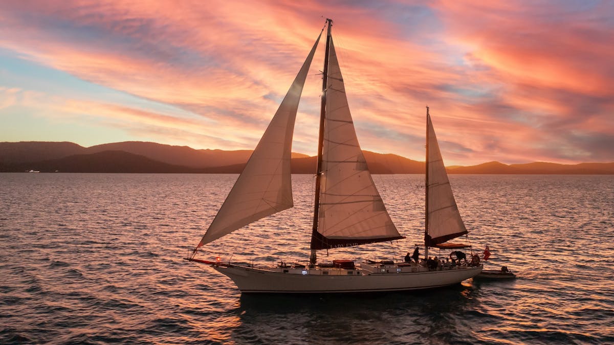 Lady Enid adults Only Holidays Sunset Sail Airlie Beach Whitsundays