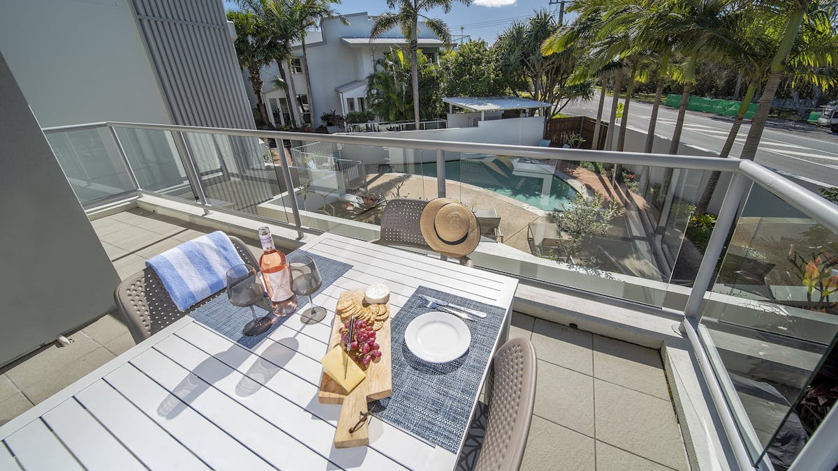 3 Bedroom Executive Apartment balcony