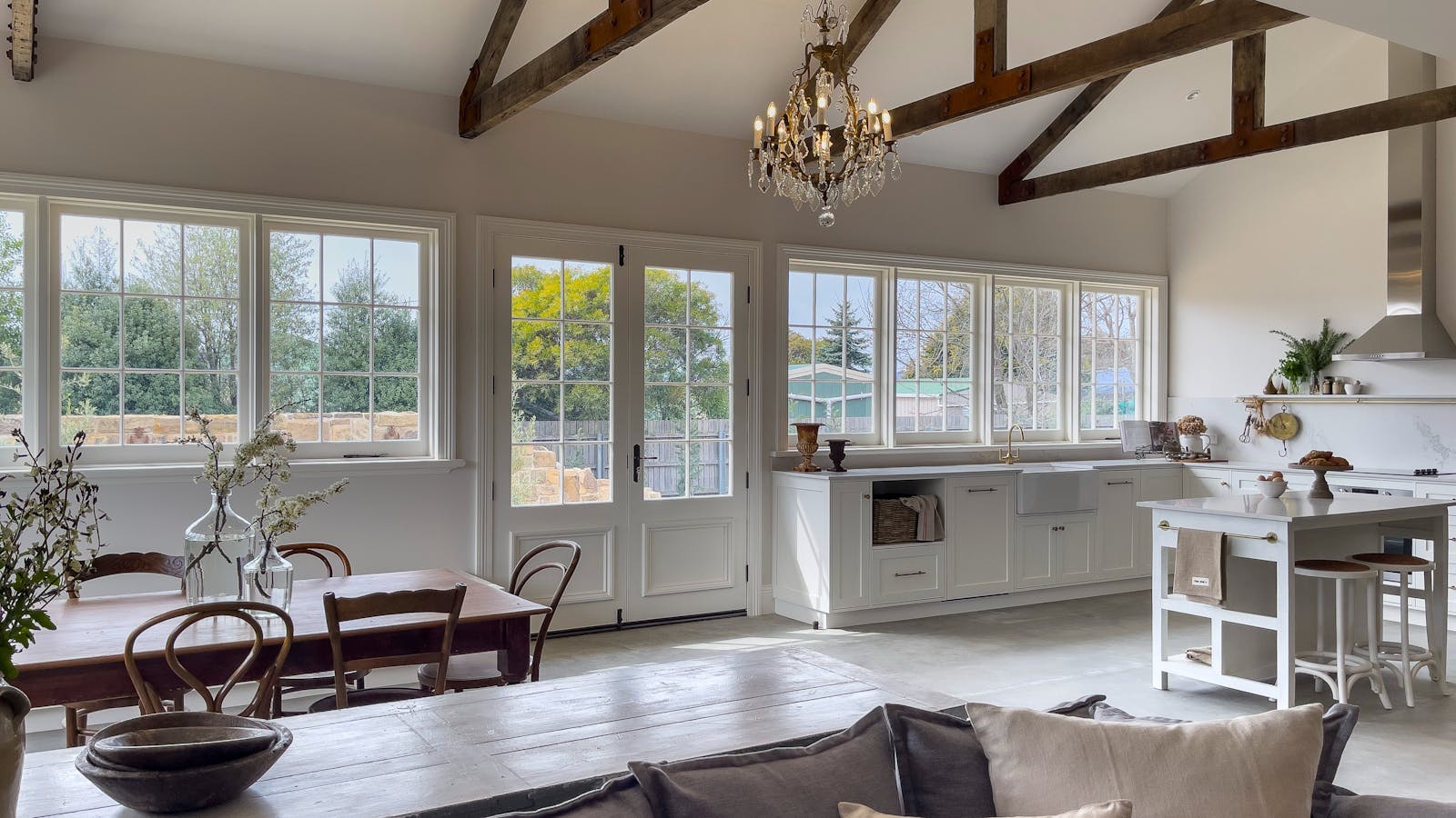 Lounge Dining Kitchen