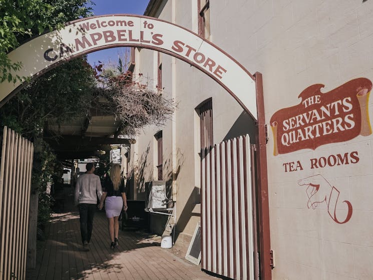 Shopping at Campbell's Store Morpeth