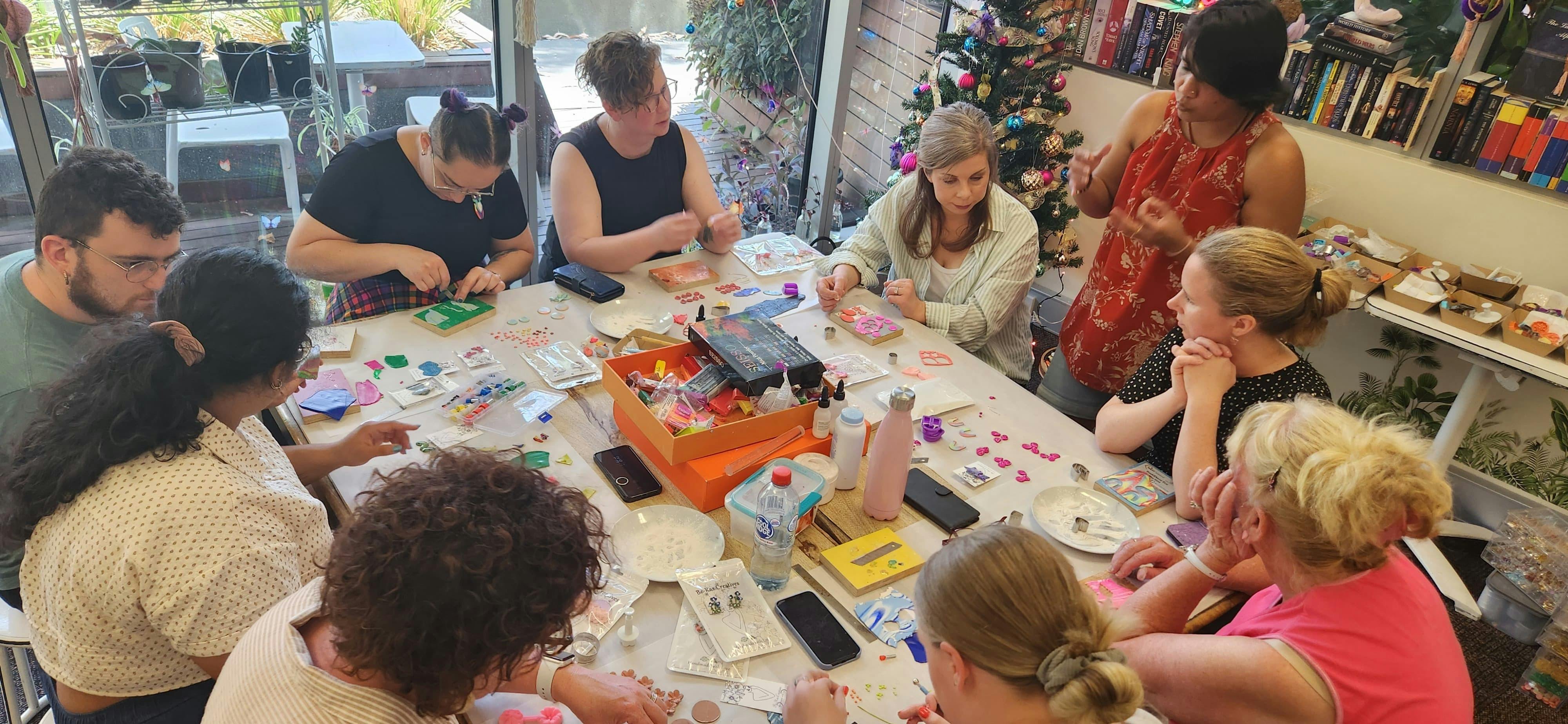 Polymer Clay Earring Workshop
