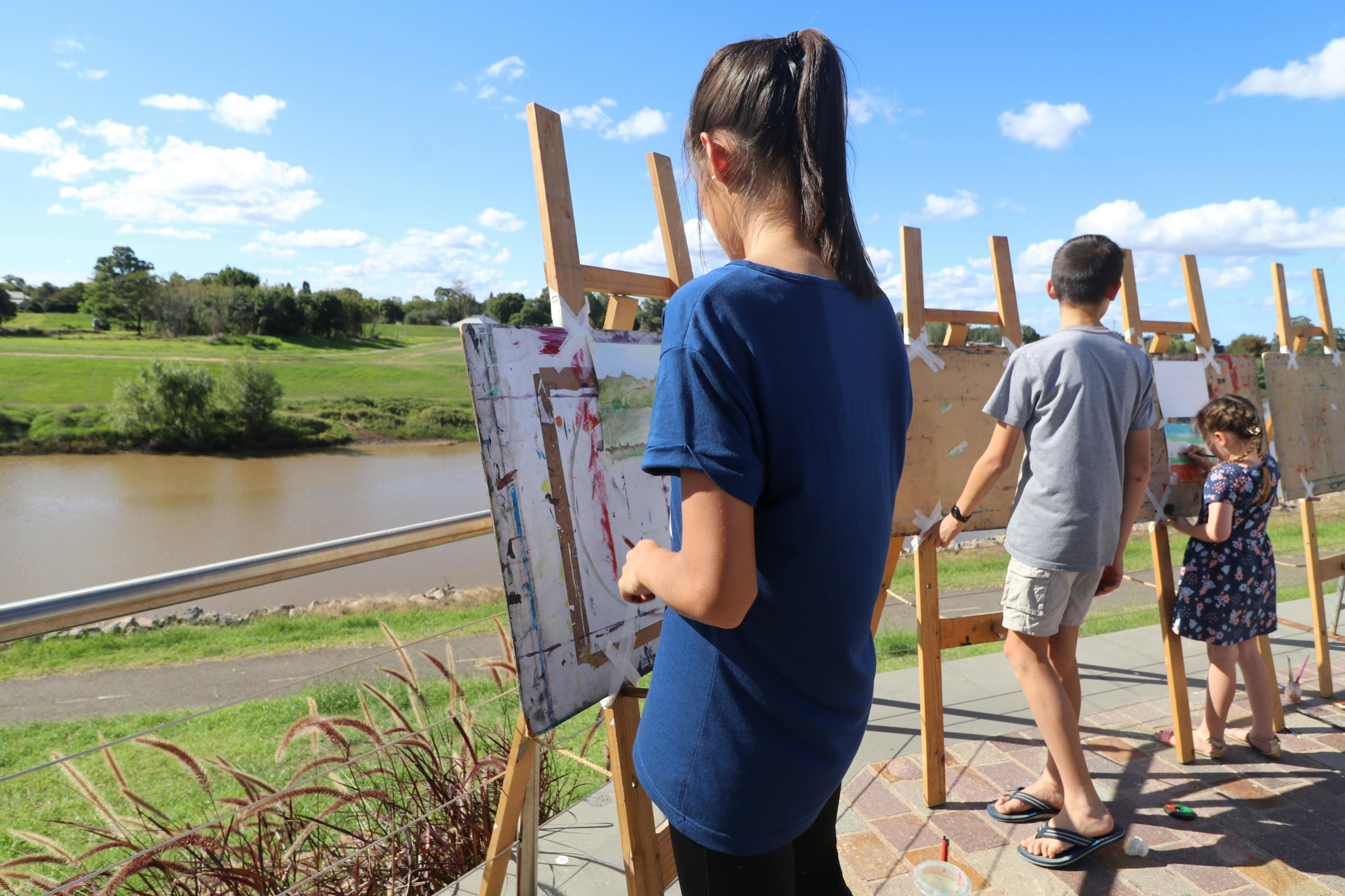 Free Art by The River