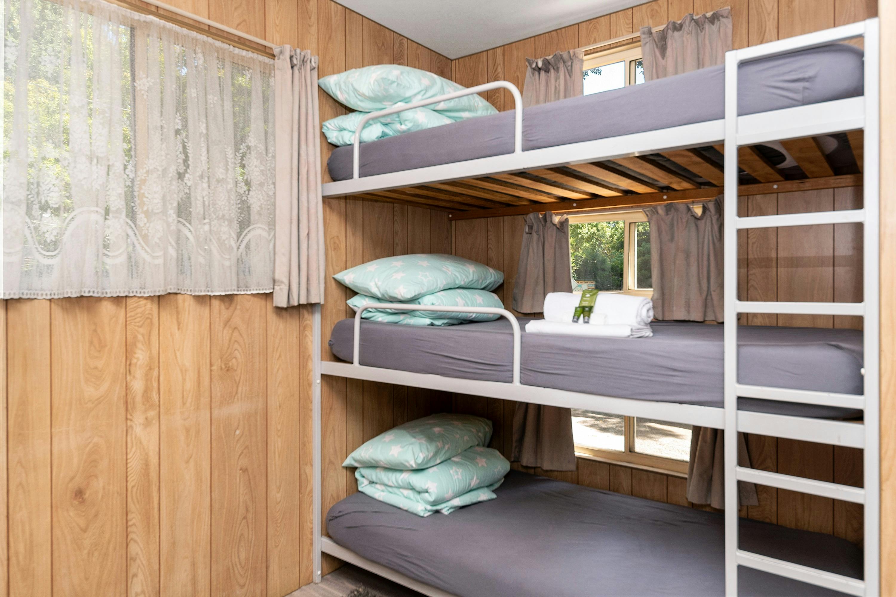 Cabin 1 bunks
