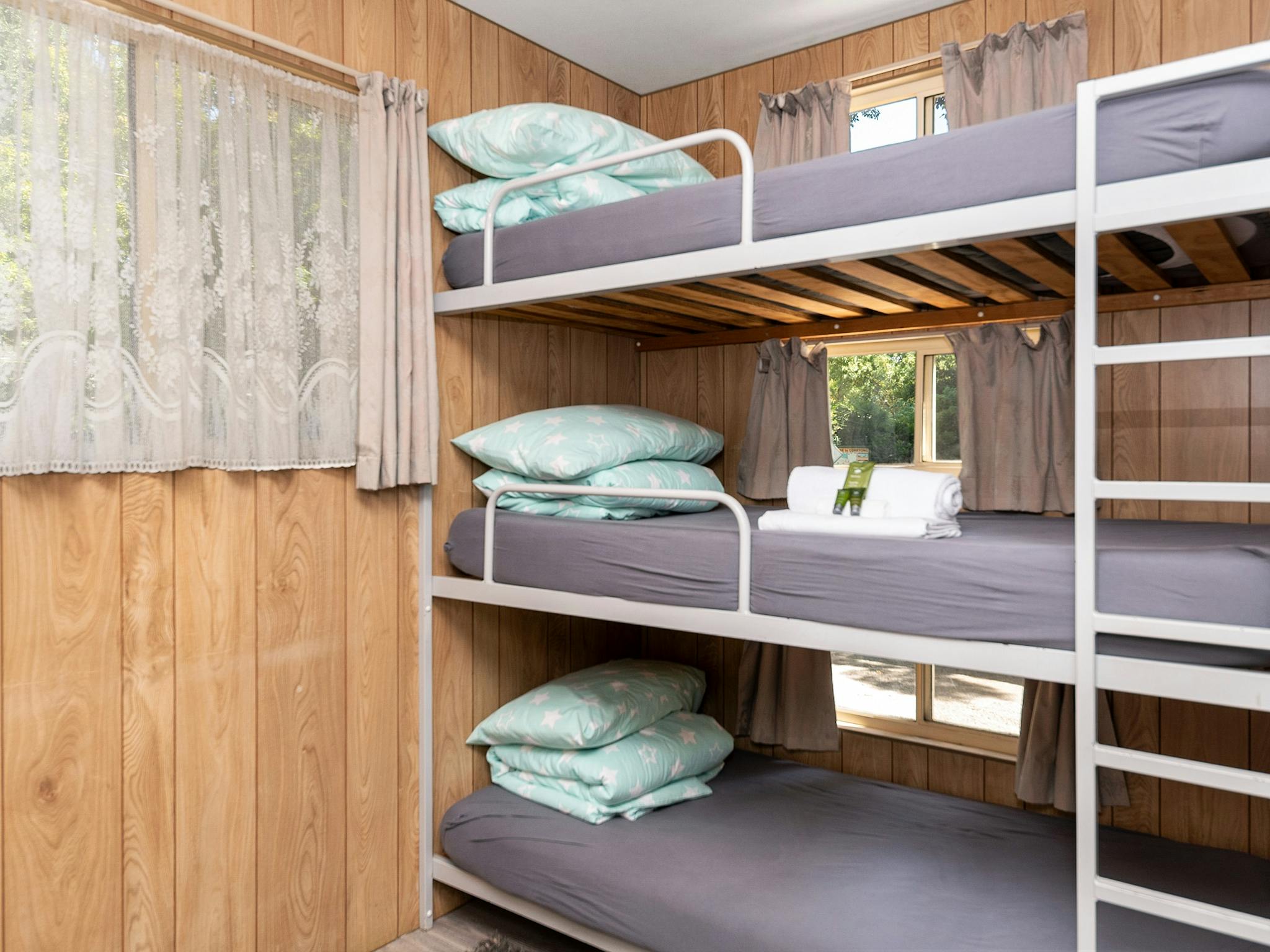 Cabin 1 bunks