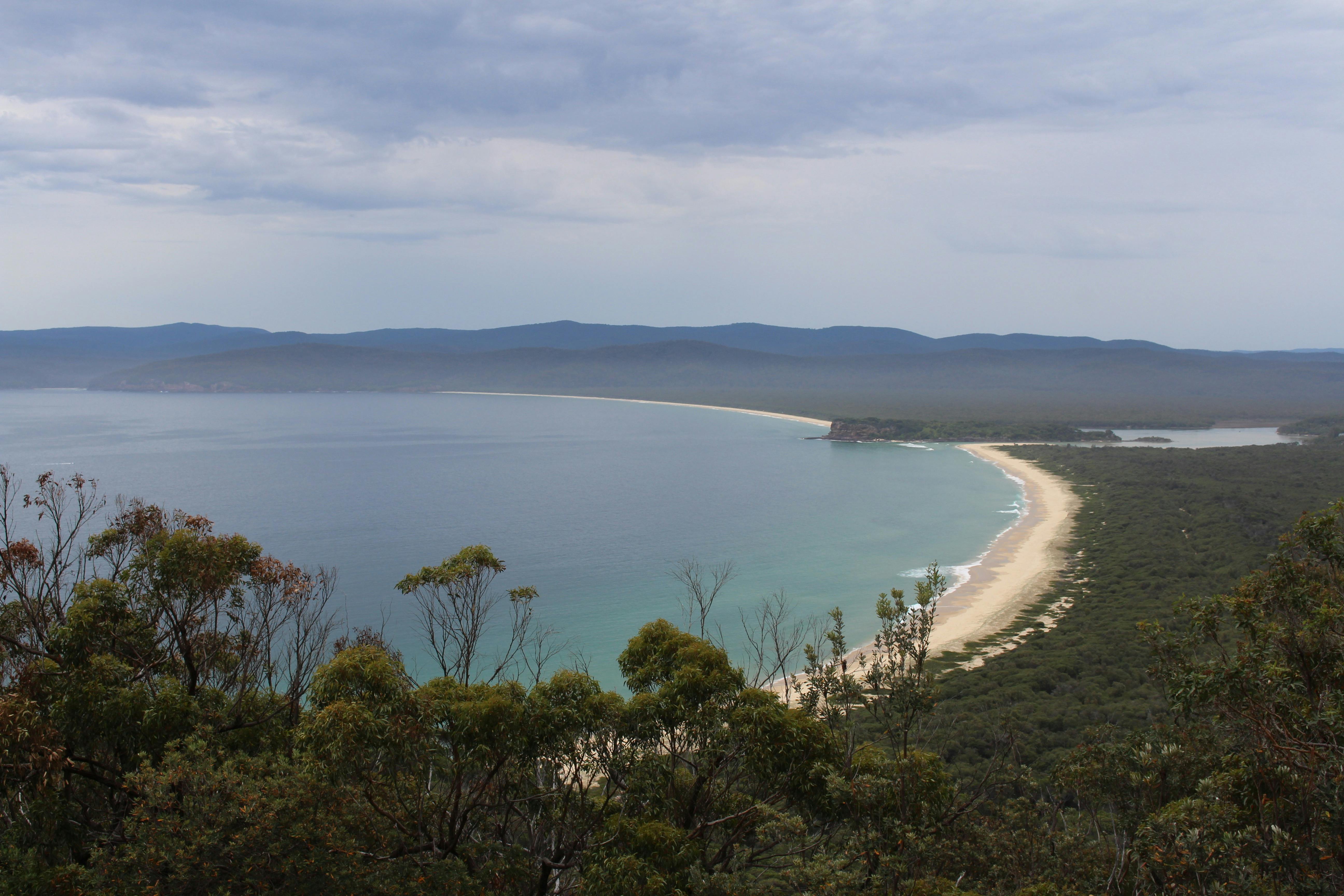 Landscape image taken from Disaster Bay Lookout