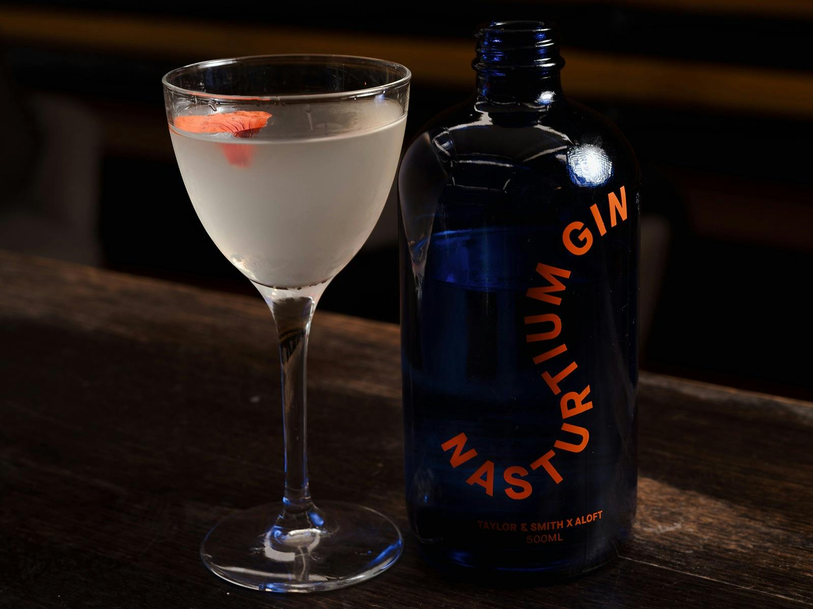 The Aloft Season Martini image