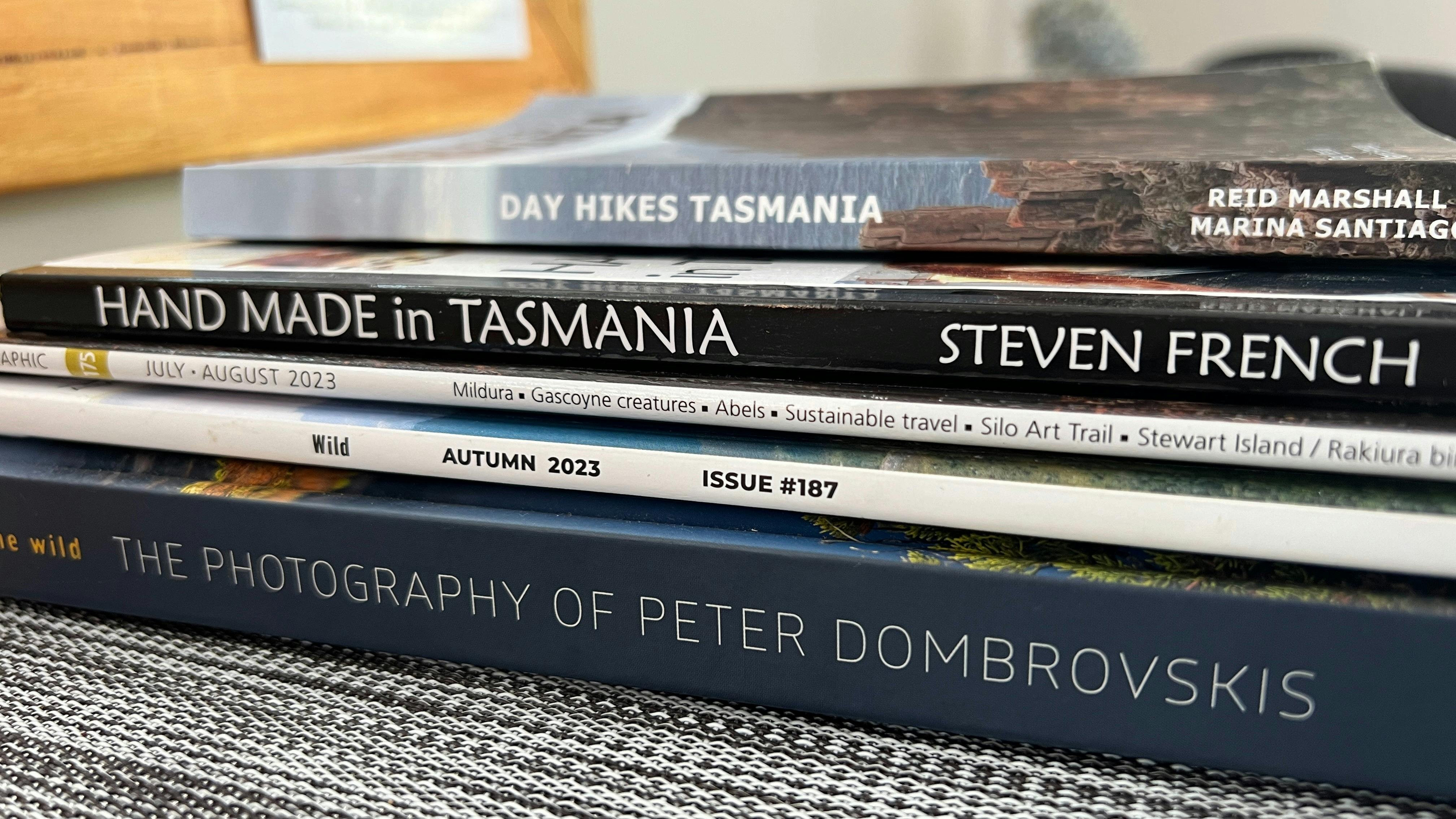 Books and information on Tasmania
