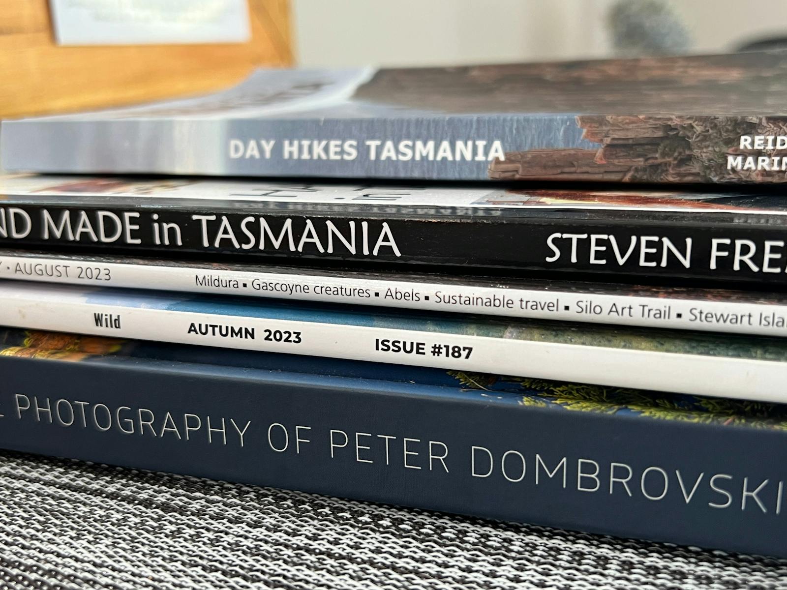 Books and information on Tasmania