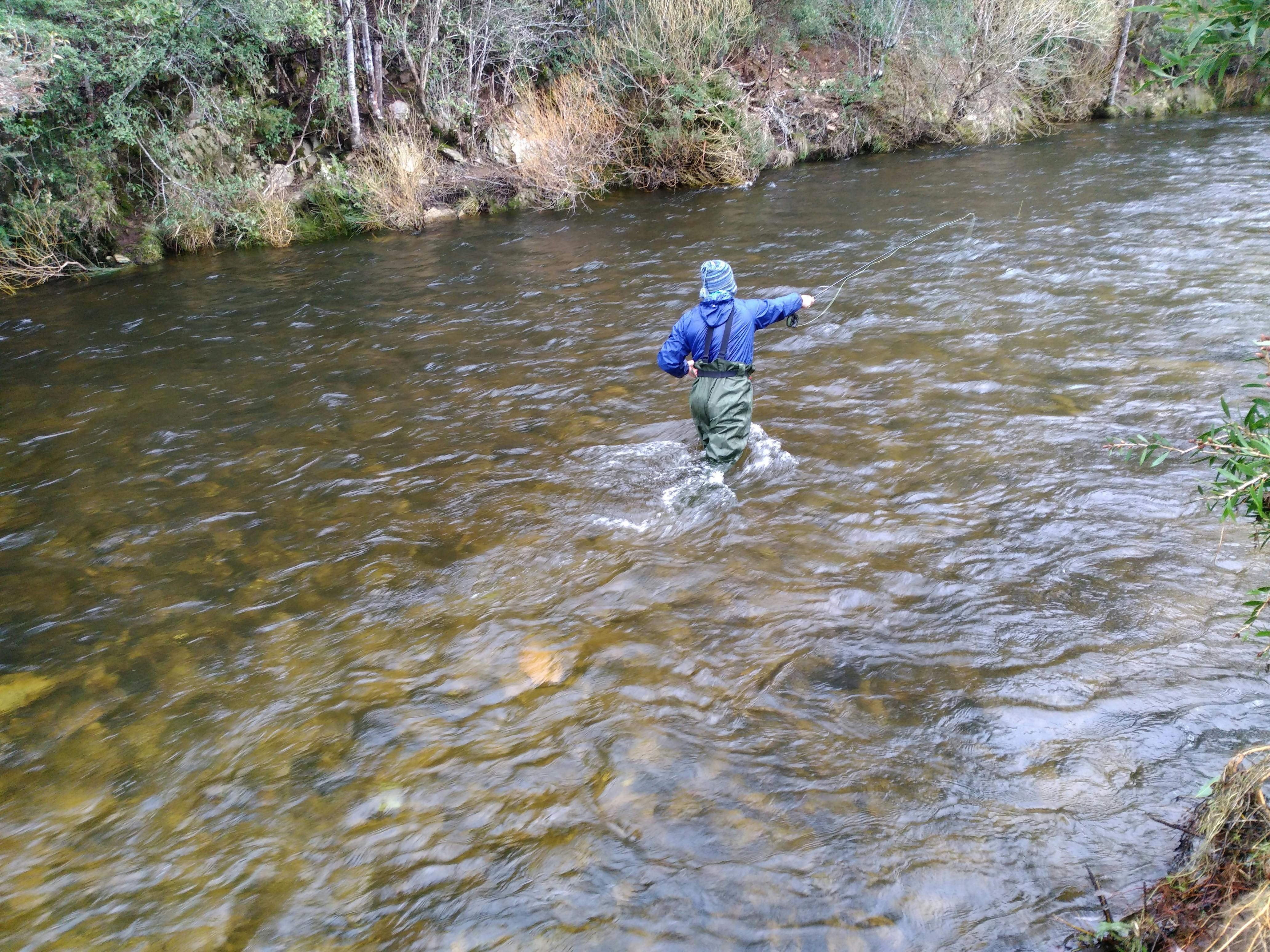Fly fishing