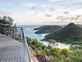 Coastal view from Tomaree Head Summit walk. Photo: John Spencer OEH