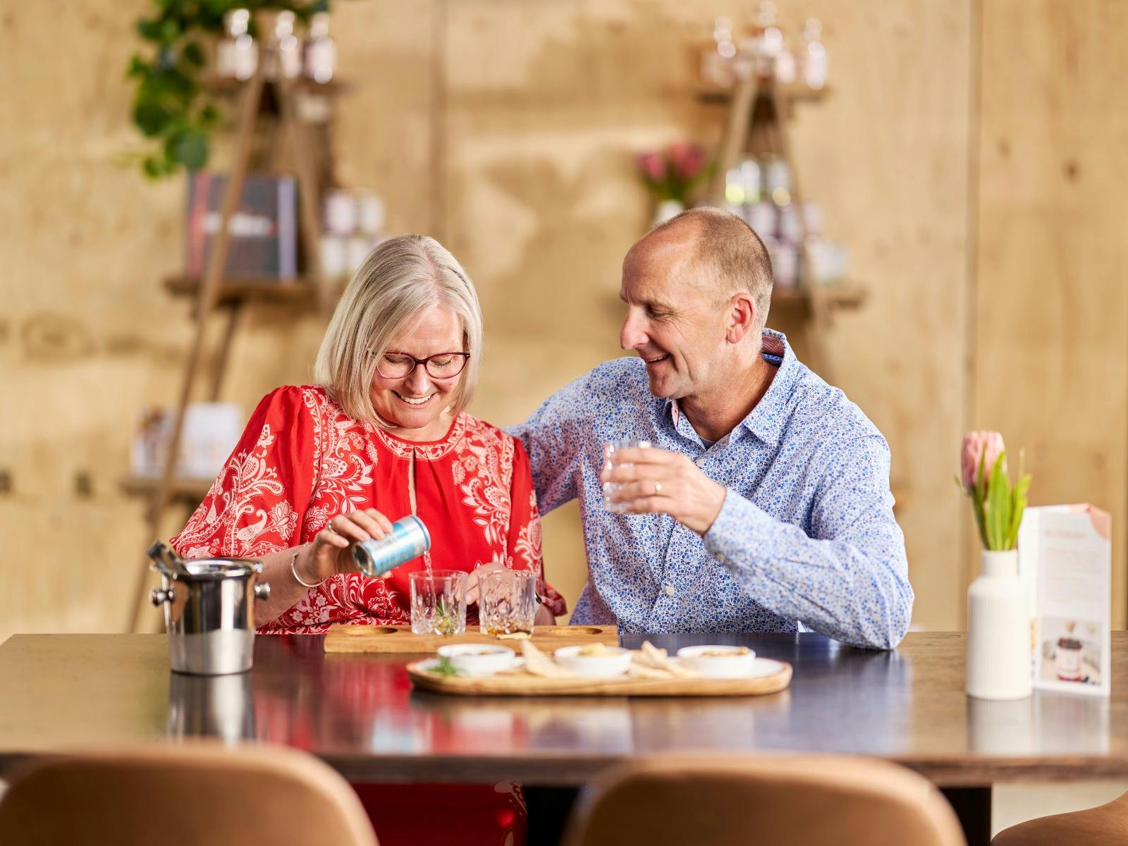 Enjoy a Ginny Pig Gin Flight