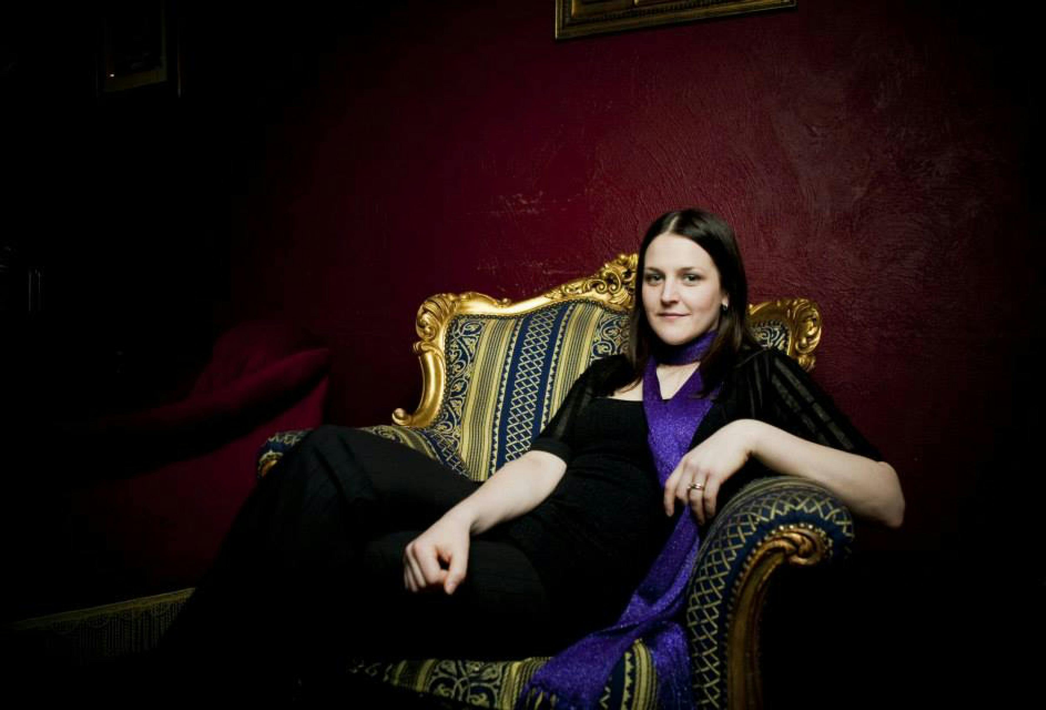 Woman in chair
