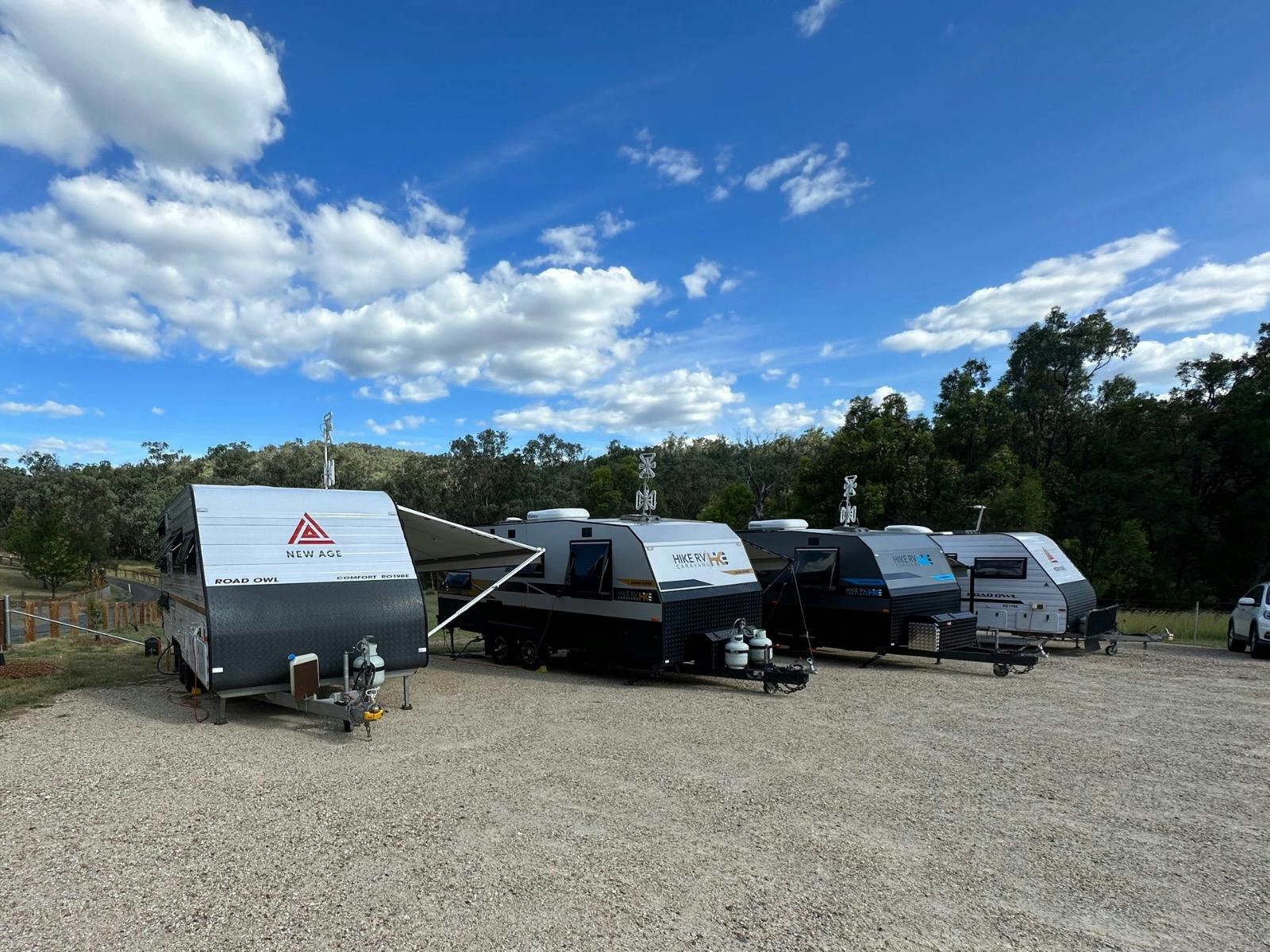 Some of our hire vans