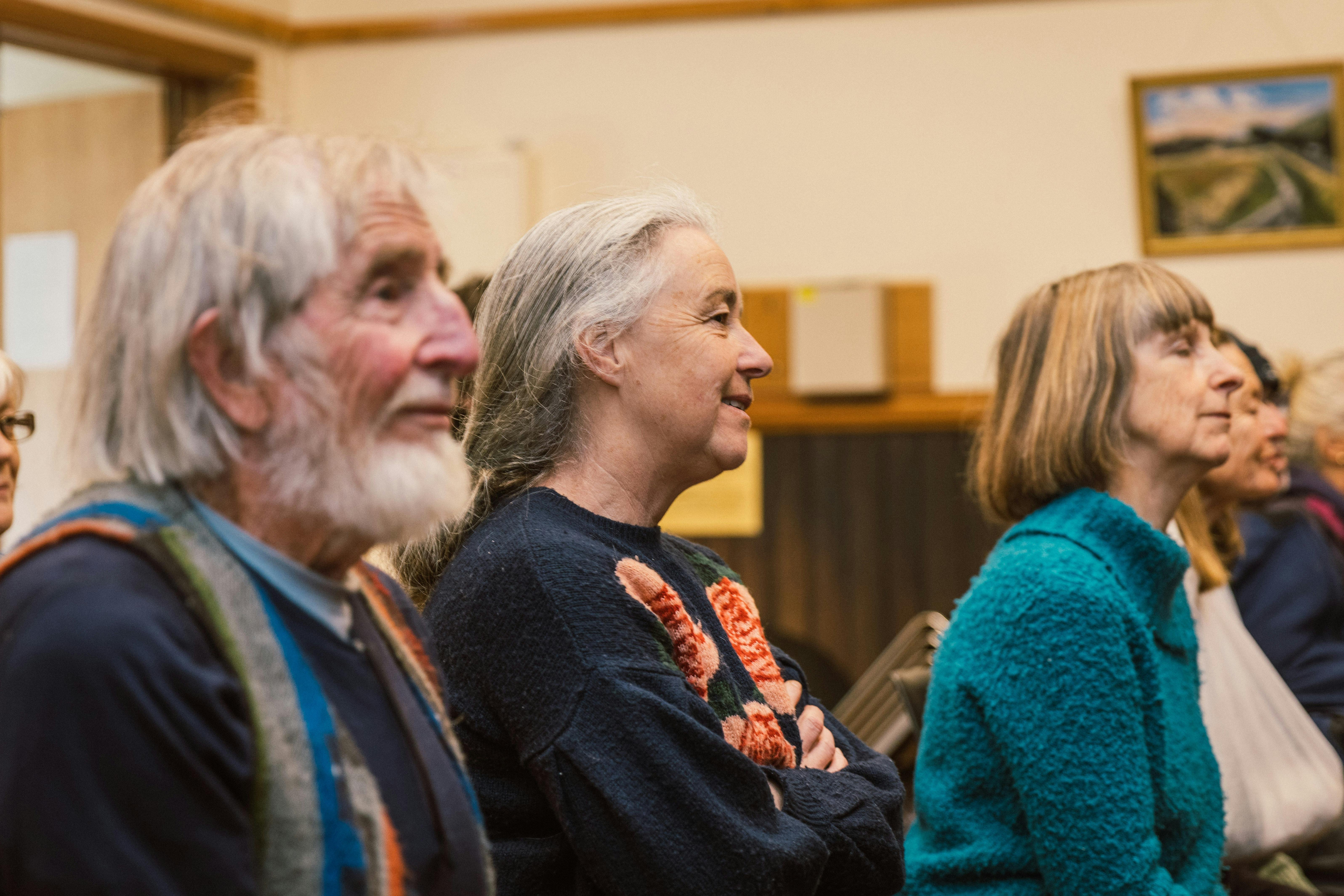 Audience members