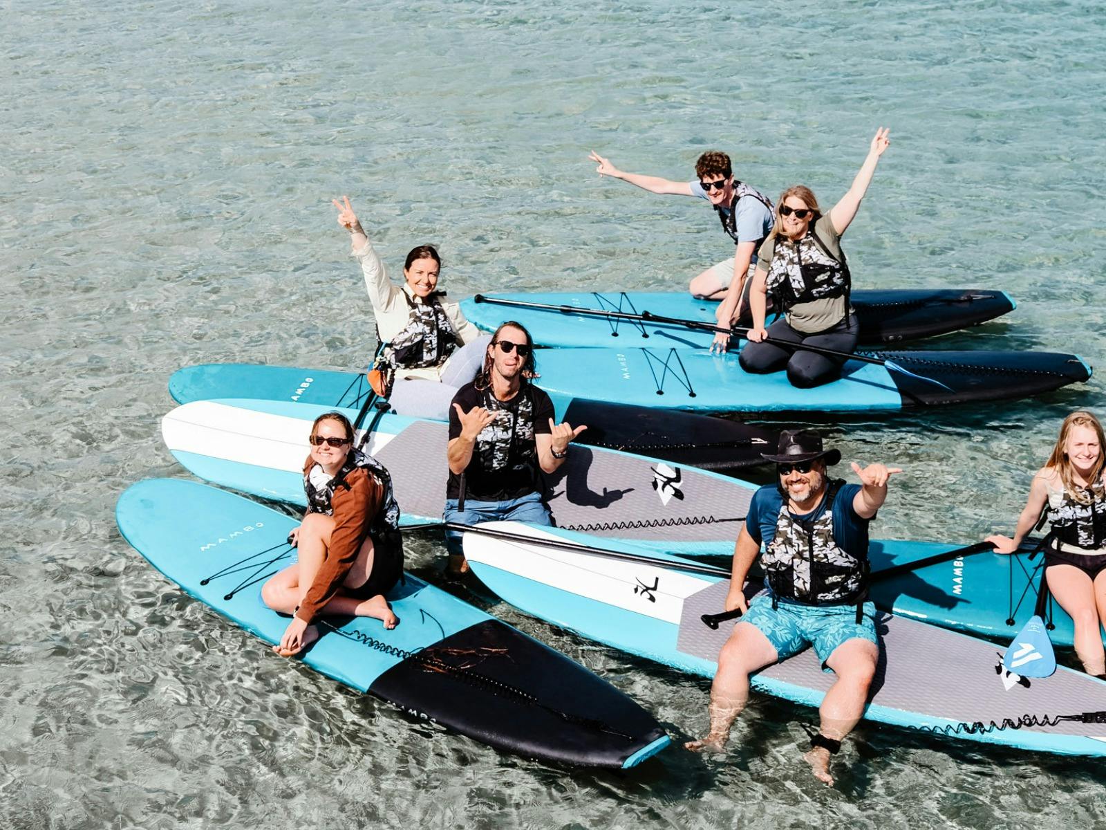 Enliven Outdoor Adventures Guided Stand Up Paddle Boarding SUP experience Normanville, Fleurieu SA