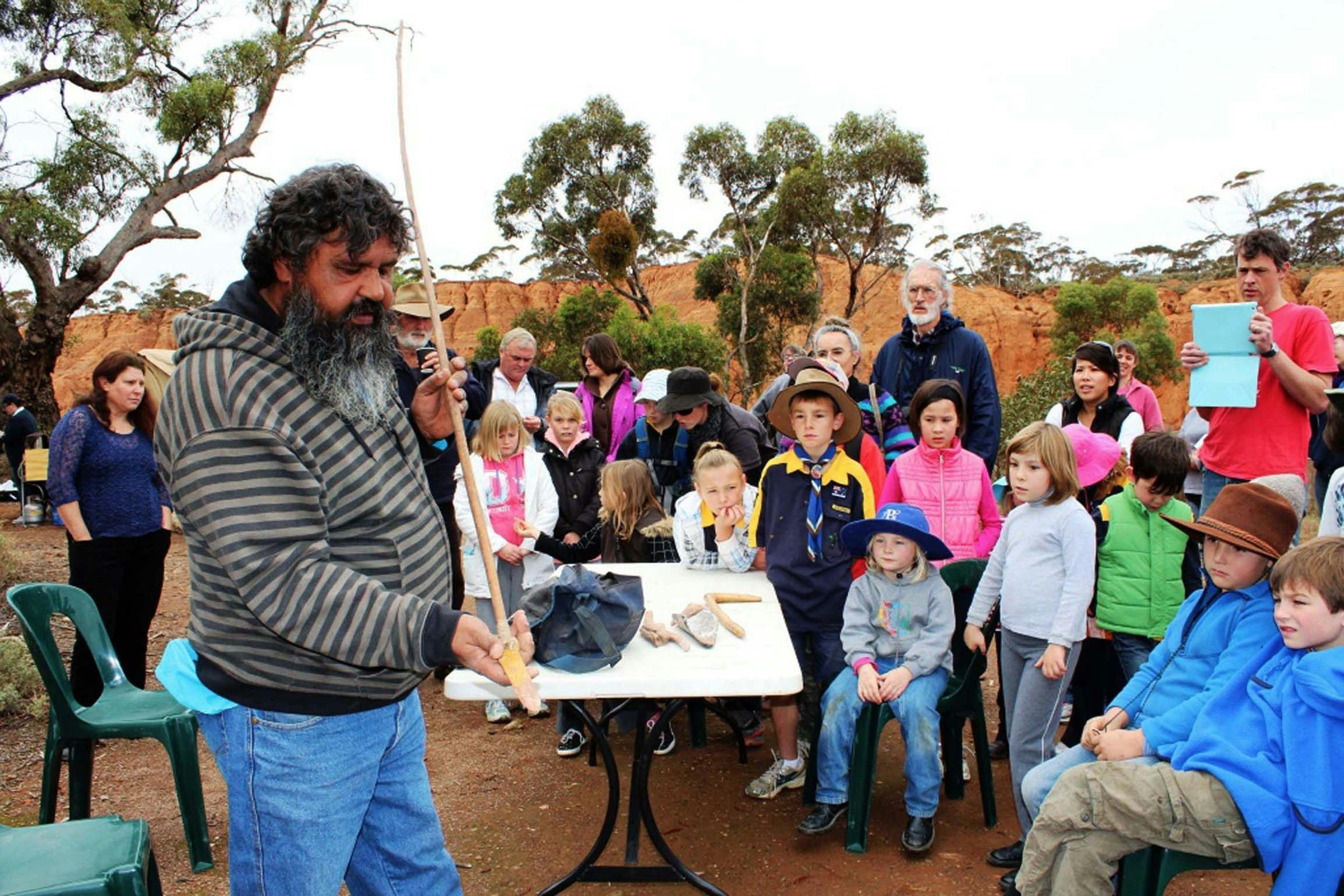 Quenten Agius with group