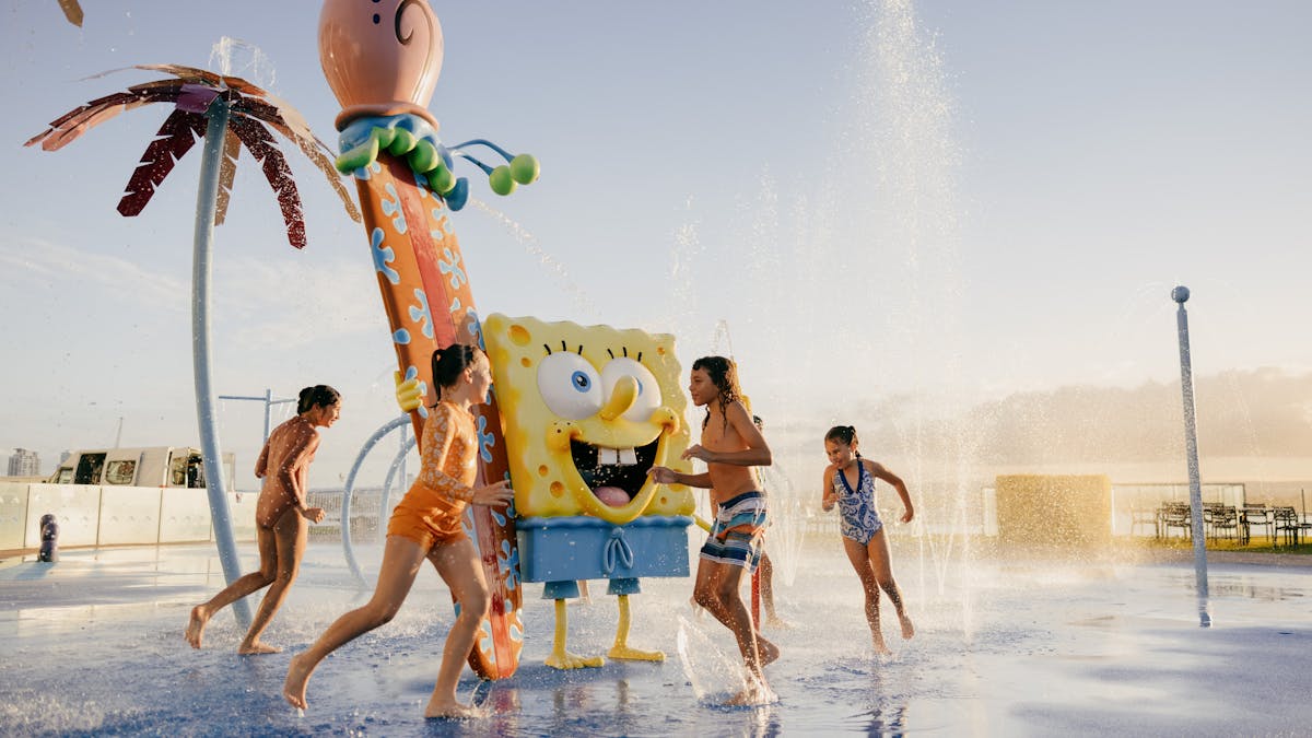 Enjoy Aqua Play & Splash Pads at Sea World Resort