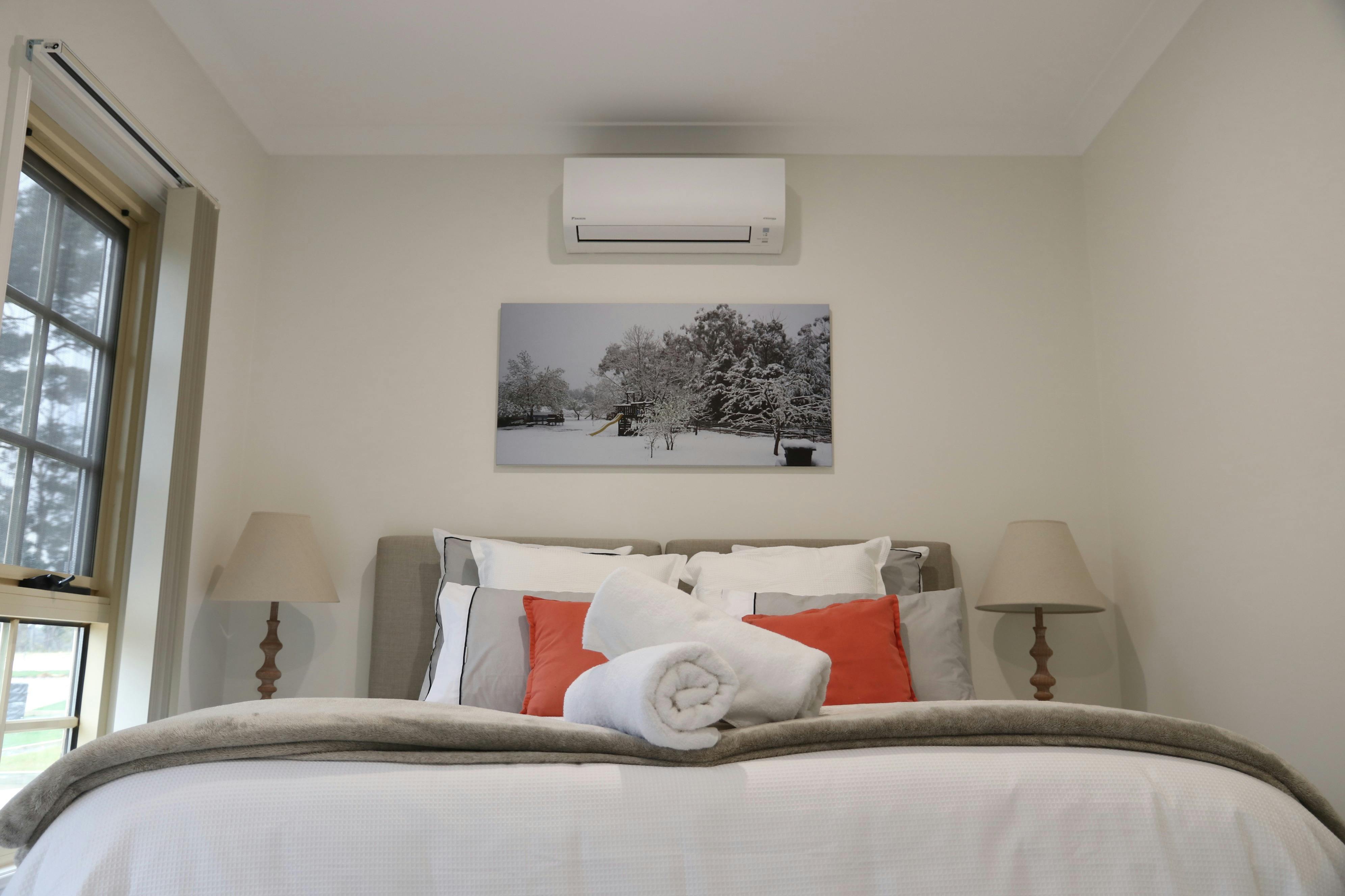 Individual Bedroom set up