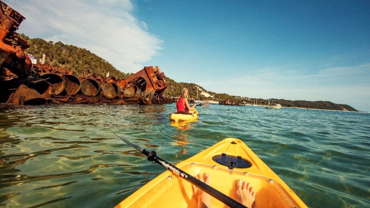 Kayak at Wrecks