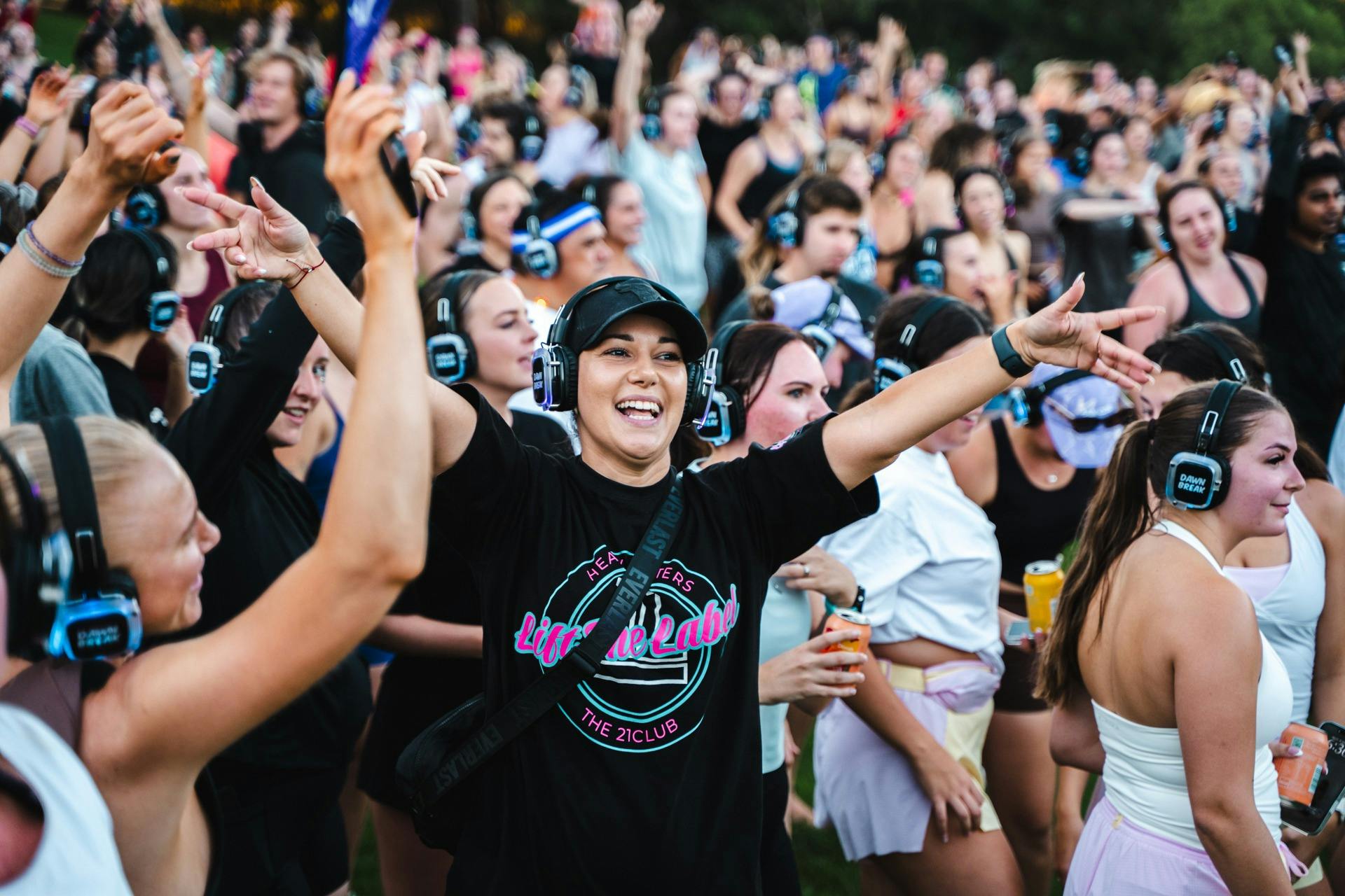 Runrise Sunrise silent disco