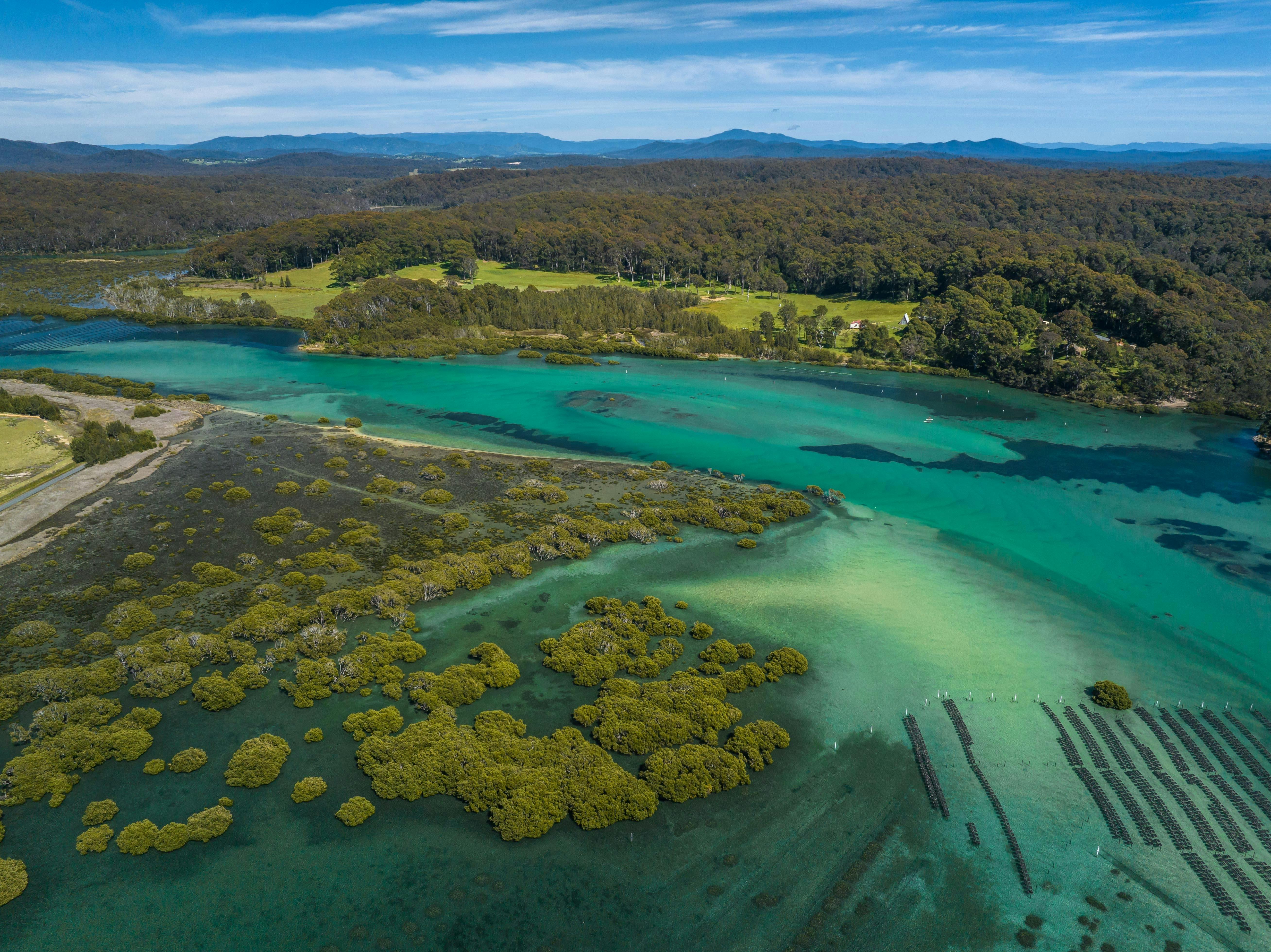 Bermagui River, Sapphire Coast NSW,  kayaking