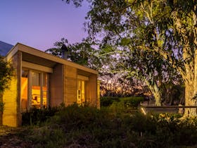 Menzies Retreat at night